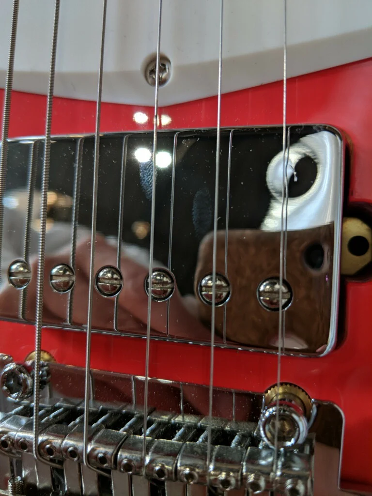 2019 Sterling by Music Man St. Vincent HH Fiesta Red STV60HH-FRD B-Stock - Image 12
