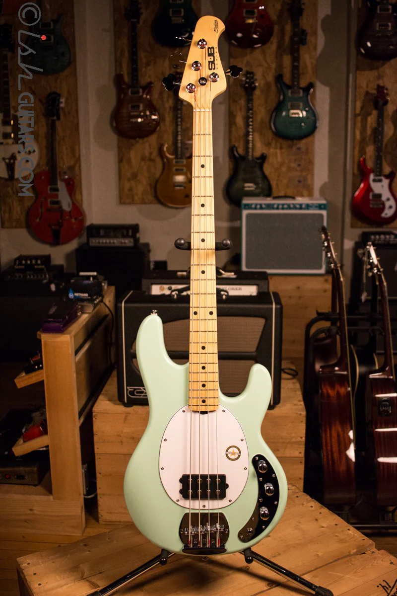 Sterling by Musicman SUB Ray4 Electric Bass - Mint Green - Image 2