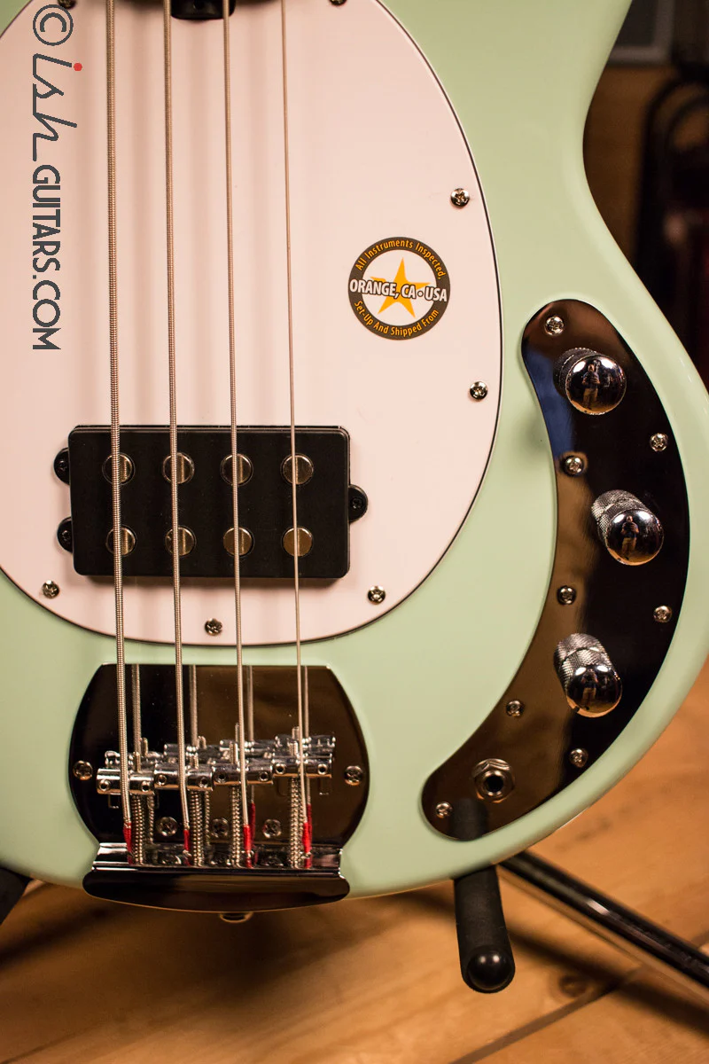 Sterling by Musicman SUB Ray4 Electric Bass - Mint Green - Image 4