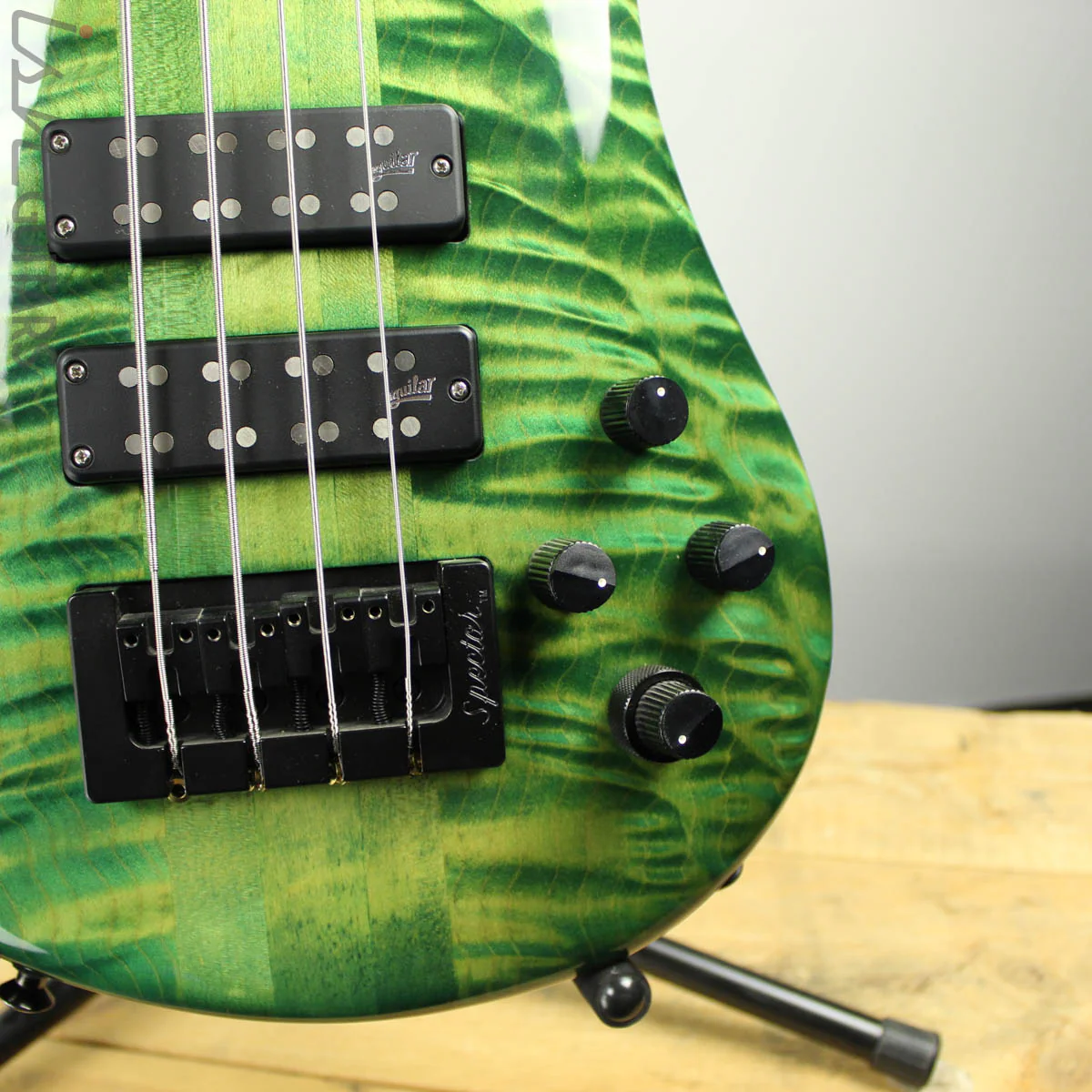 USA Spector NS-4 Custom Algae Green Helium Redwood 7.9 pounds! - Image 3