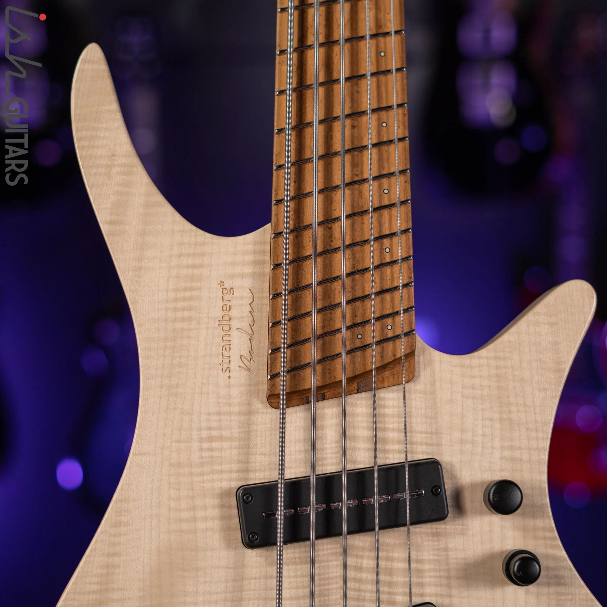 Strandberg Boden 5 Original 5-String Bass Natural Satin - Image 3