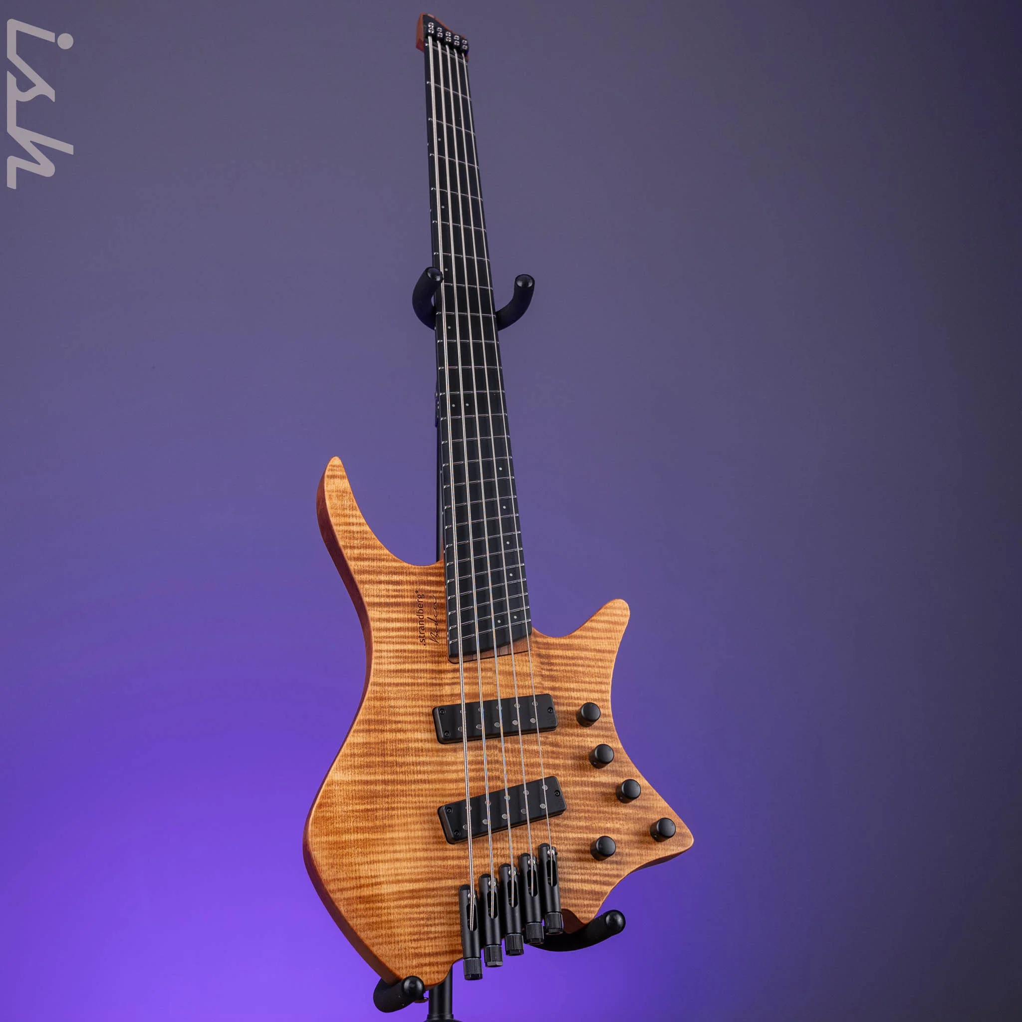 Strandberg Boden Bass Prog 5 Brown Richlite Fretboard - Image 2