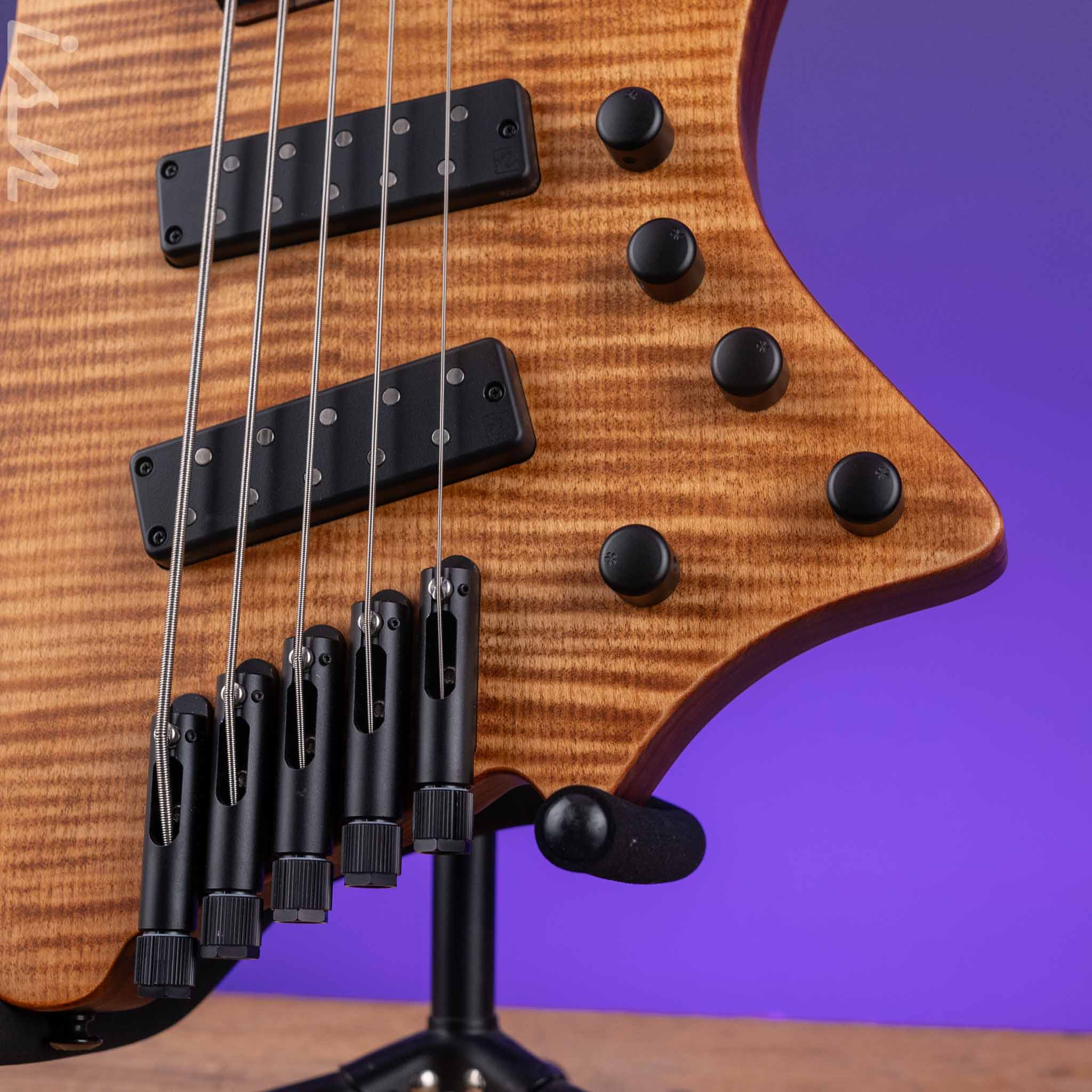 Strandberg Boden Bass Prog 5 Brown Richlite Fretboard - Image 5