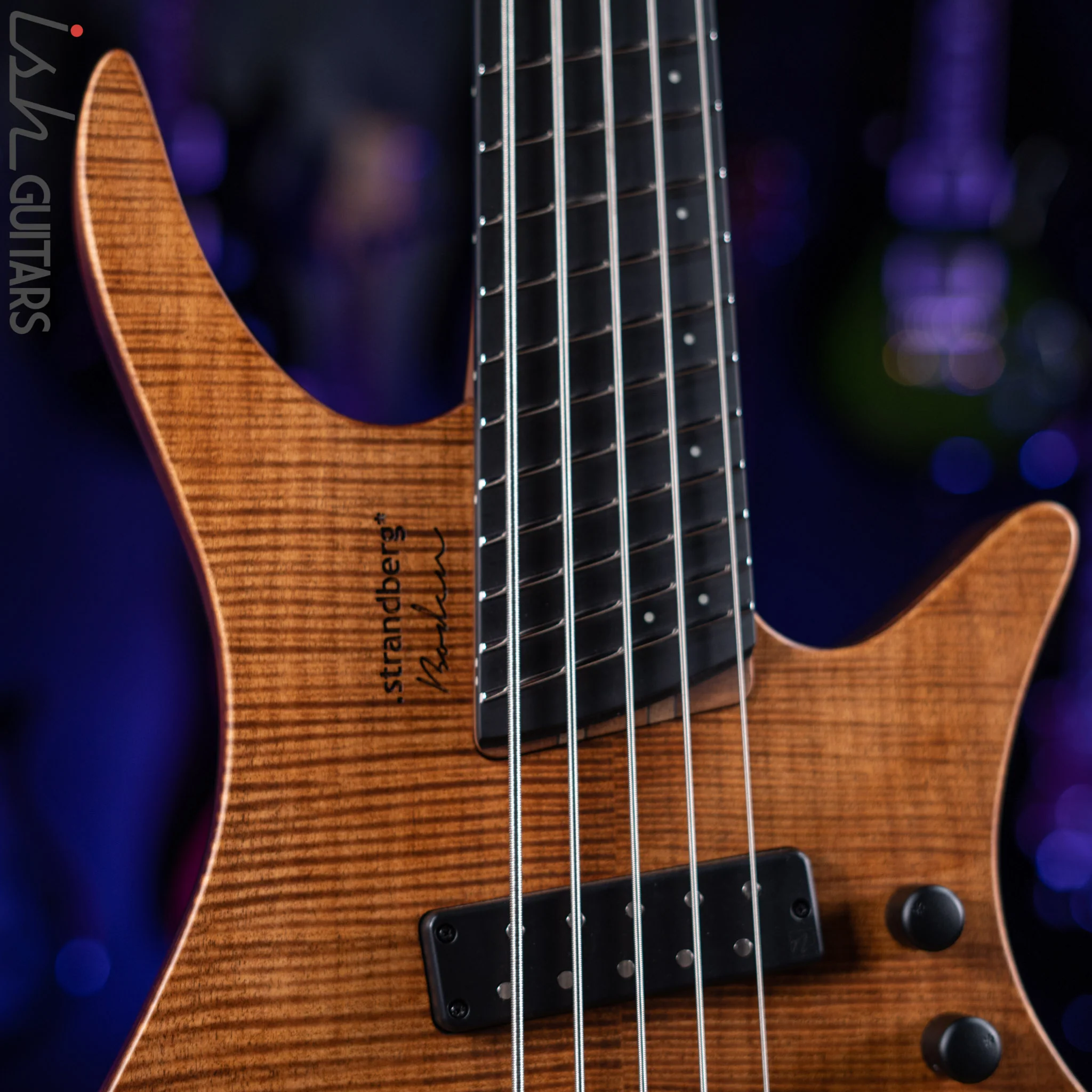 Strandberg Boden Bass Prog 5 Richlite Fretboard Brown - Image 3