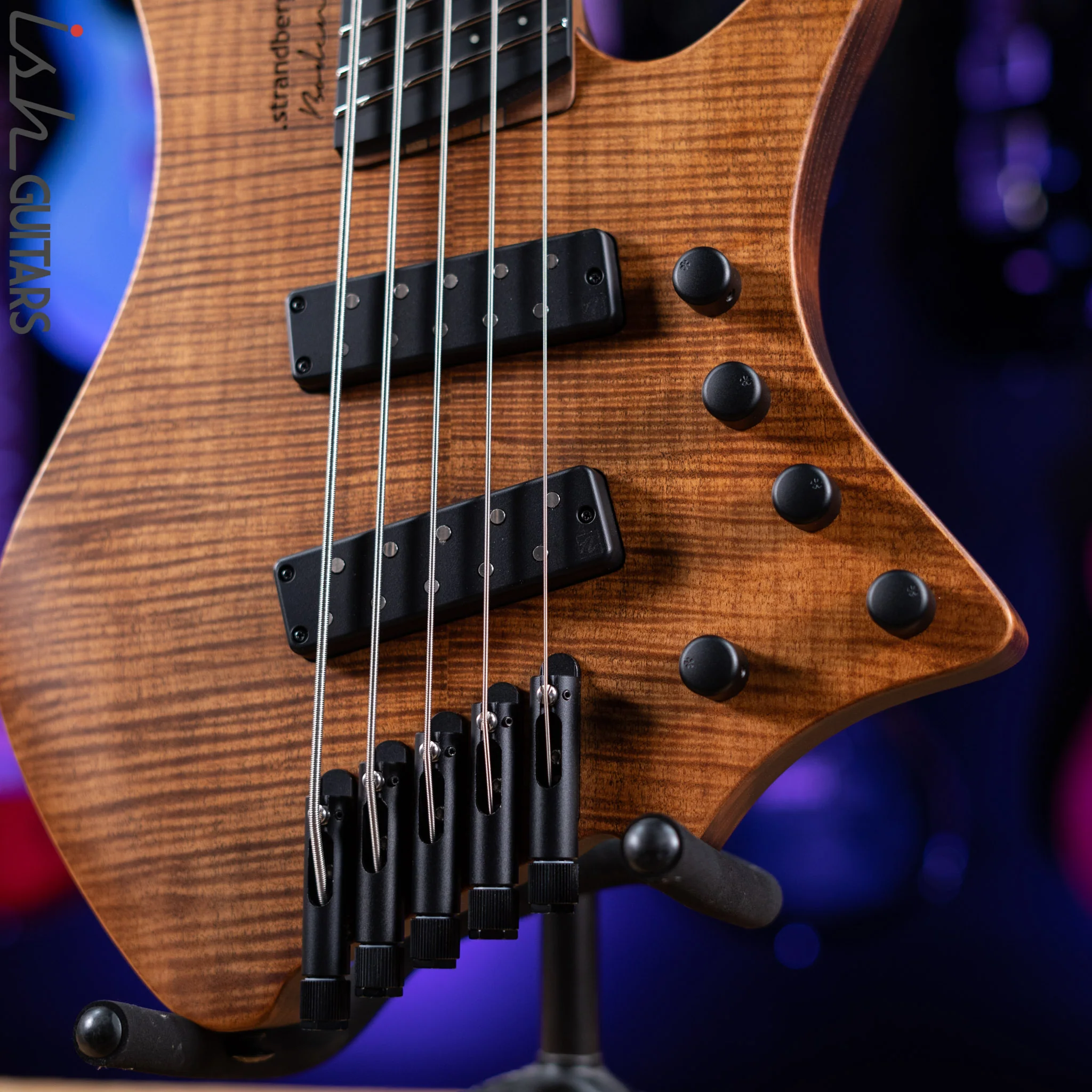 Strandberg Boden Bass Prog 5 Richlite Fretboard Brown - Image 4