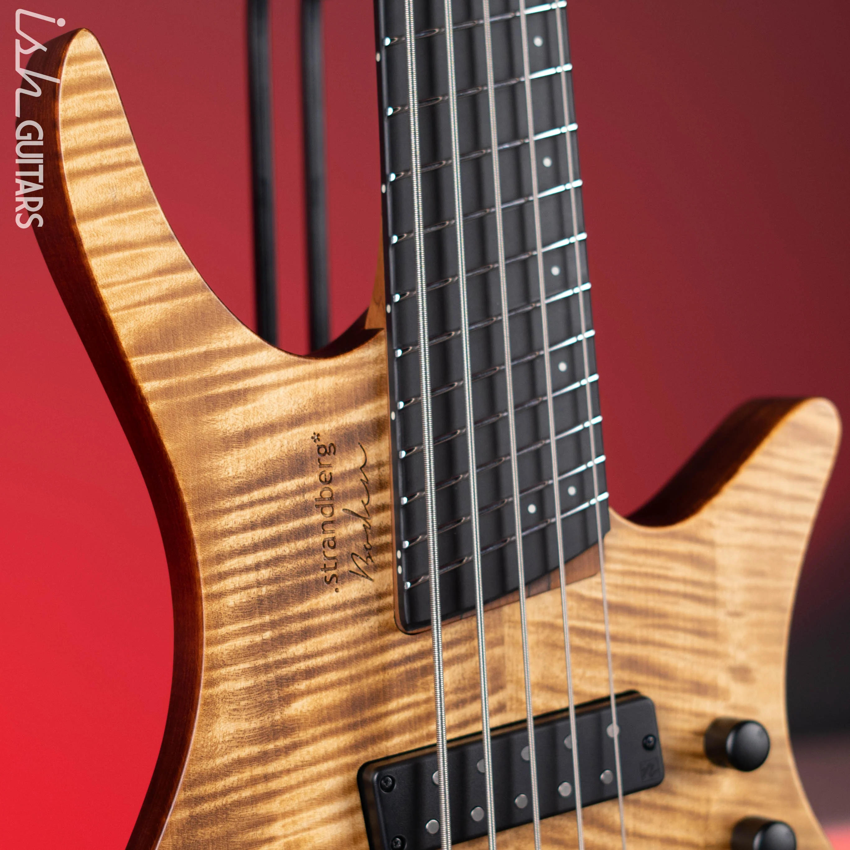 Strandberg Boden Bass Prog 5-String Bass Brown - Image 3