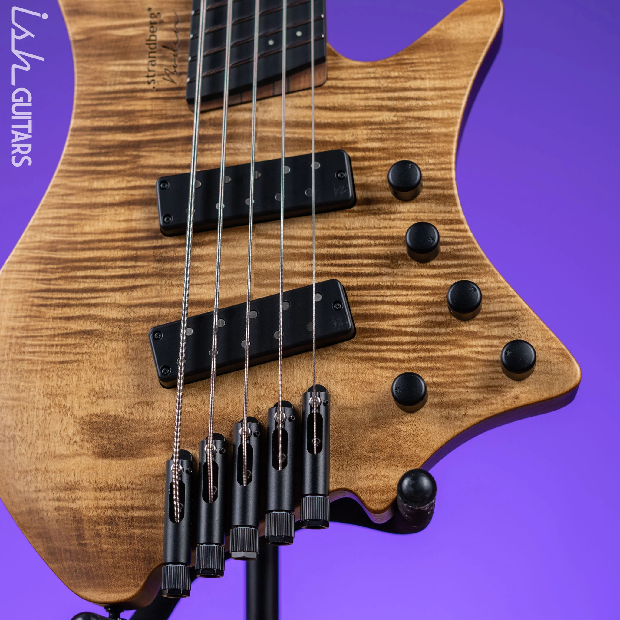 Strandberg Boden Bass Prog 5-String Bass Brown - Image 4