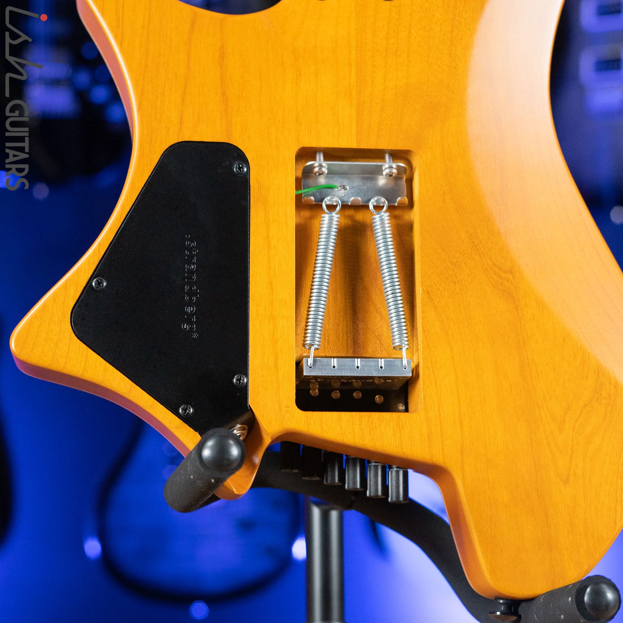 Strandberg Boden Fusion NX 6 Multiscale Headless Guitar Amber Yellow - Image 9