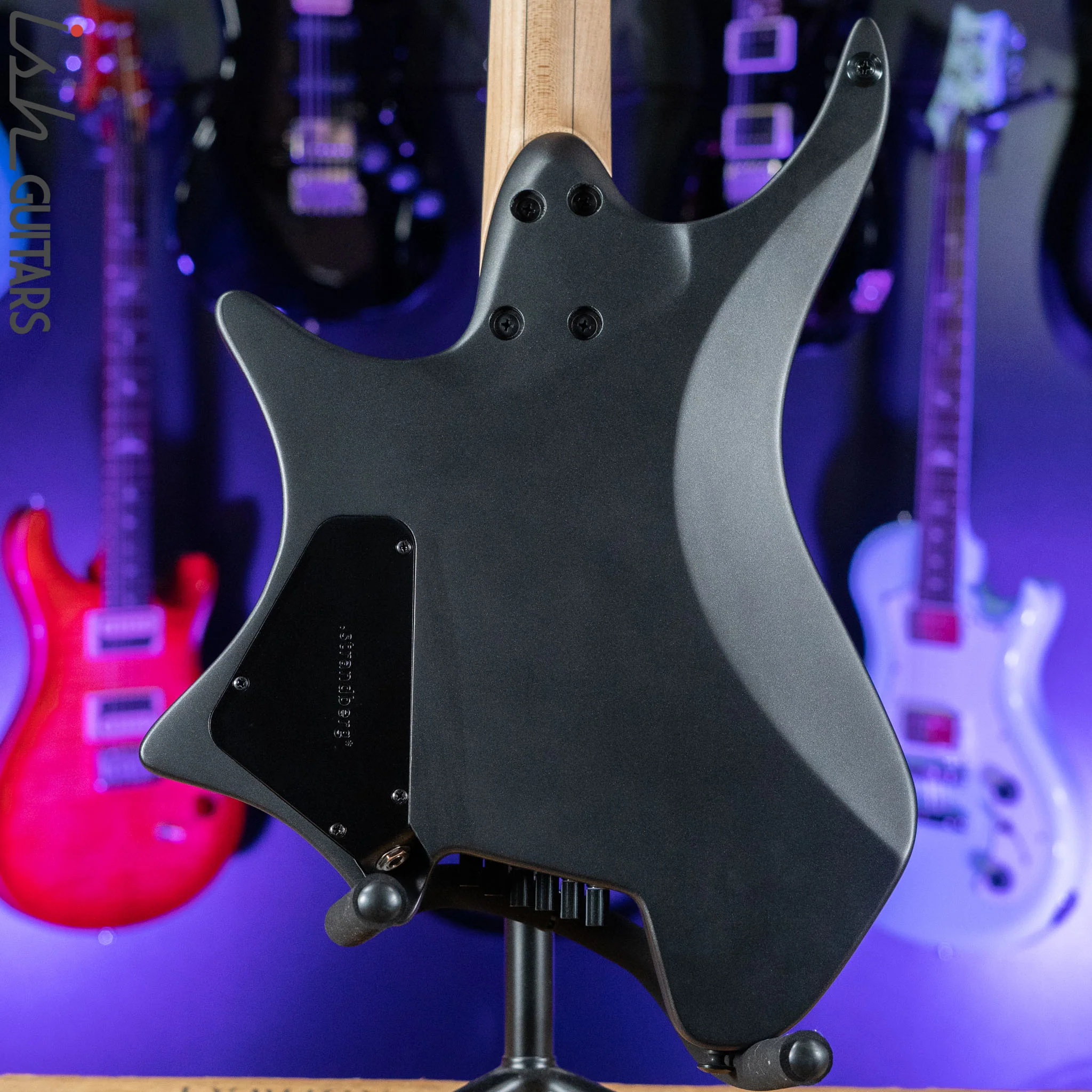 Strandberg Boden Metal NX 6 Multiscale Headless Guitar Black Granite Demo - Image 7
