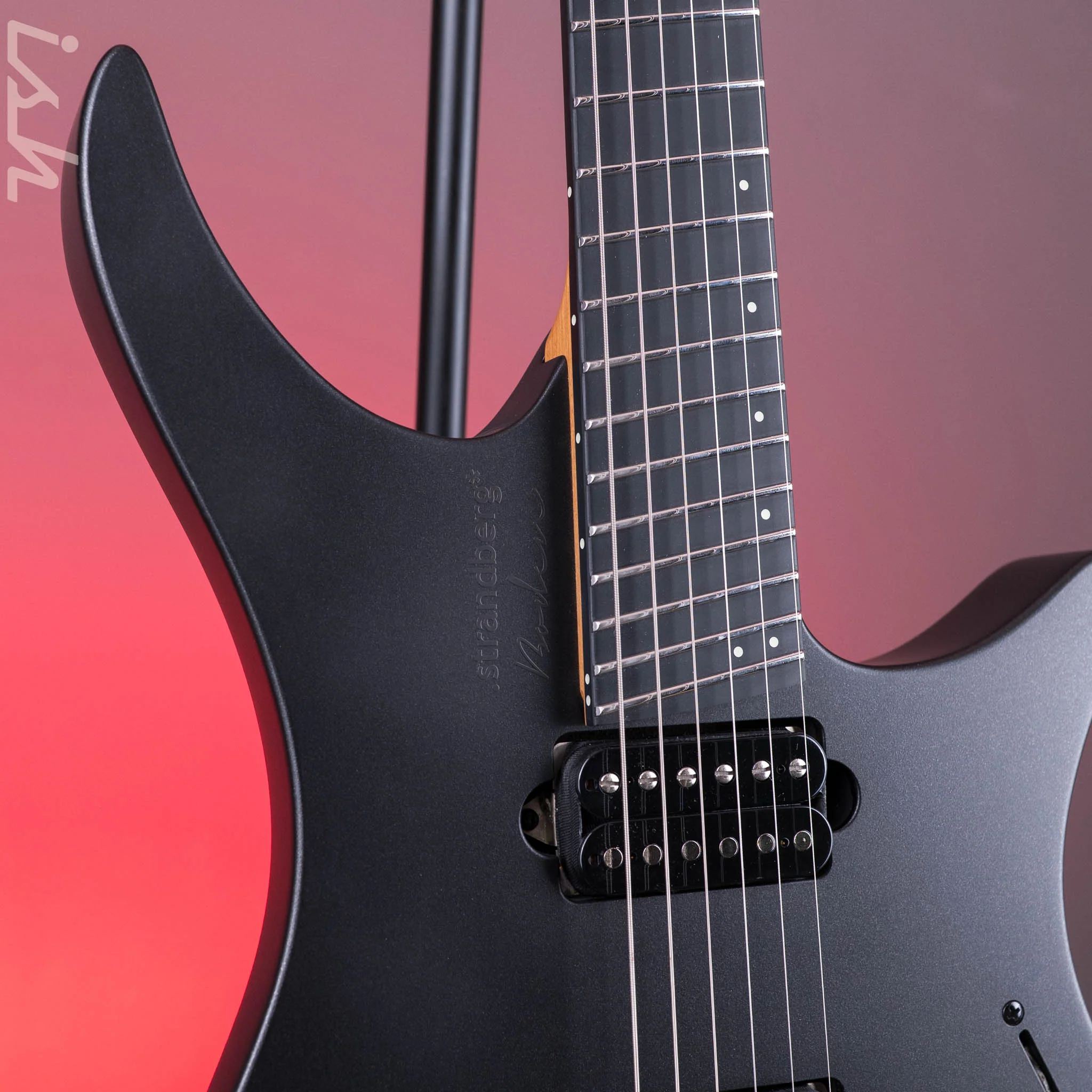 Strandberg Boden Metal NX 6 Tremolo Black Granite - Image 4