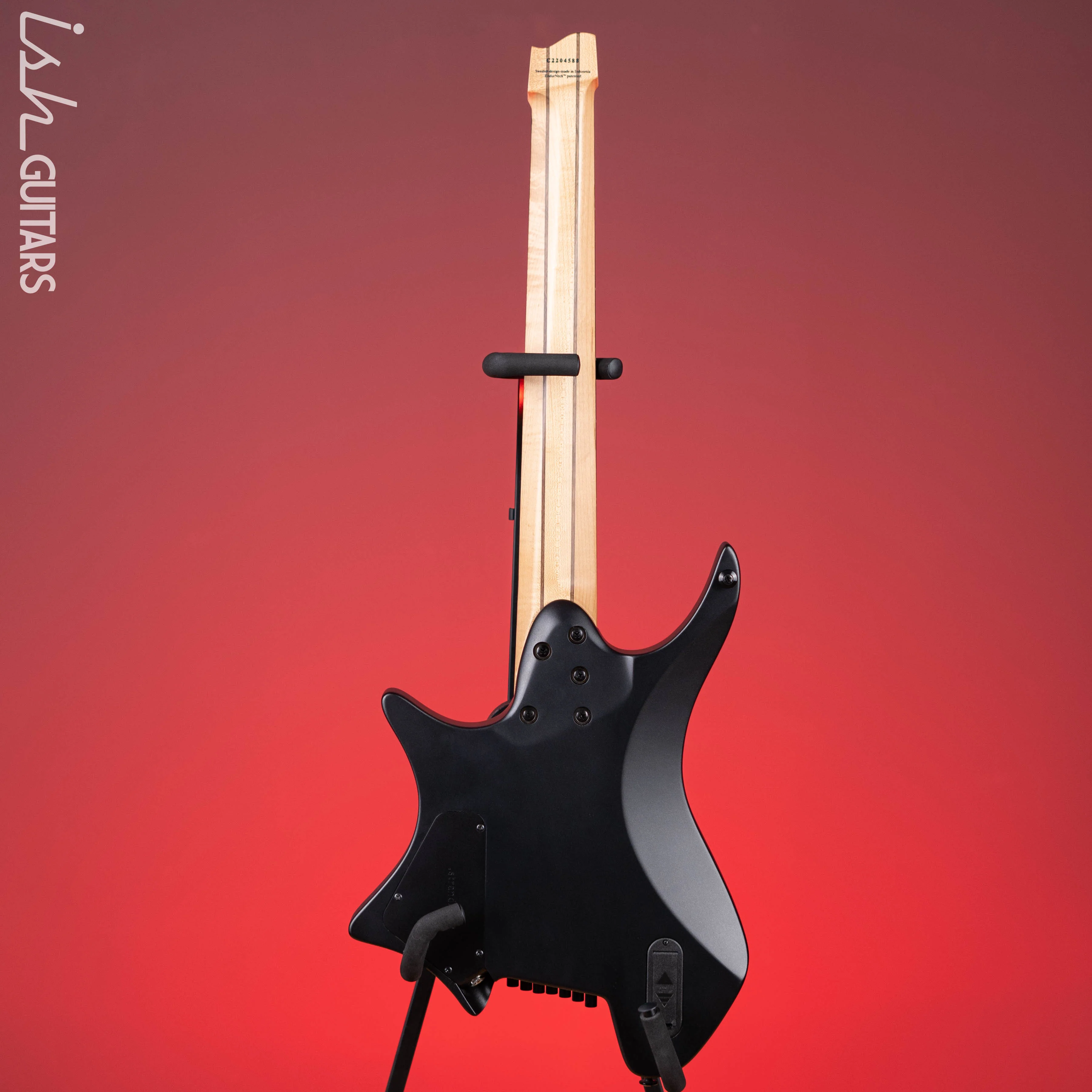 Strandberg Boden Metal NX 7 Multiscale Headless Guitar Black Granite - Image 6
