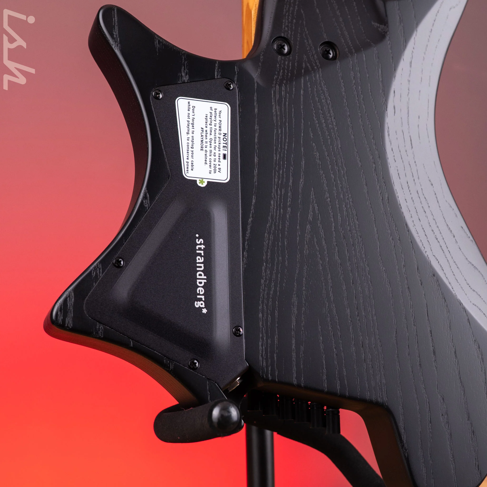Strandberg Boden Original N2.6 Black Denim Burst Satin - Image 10