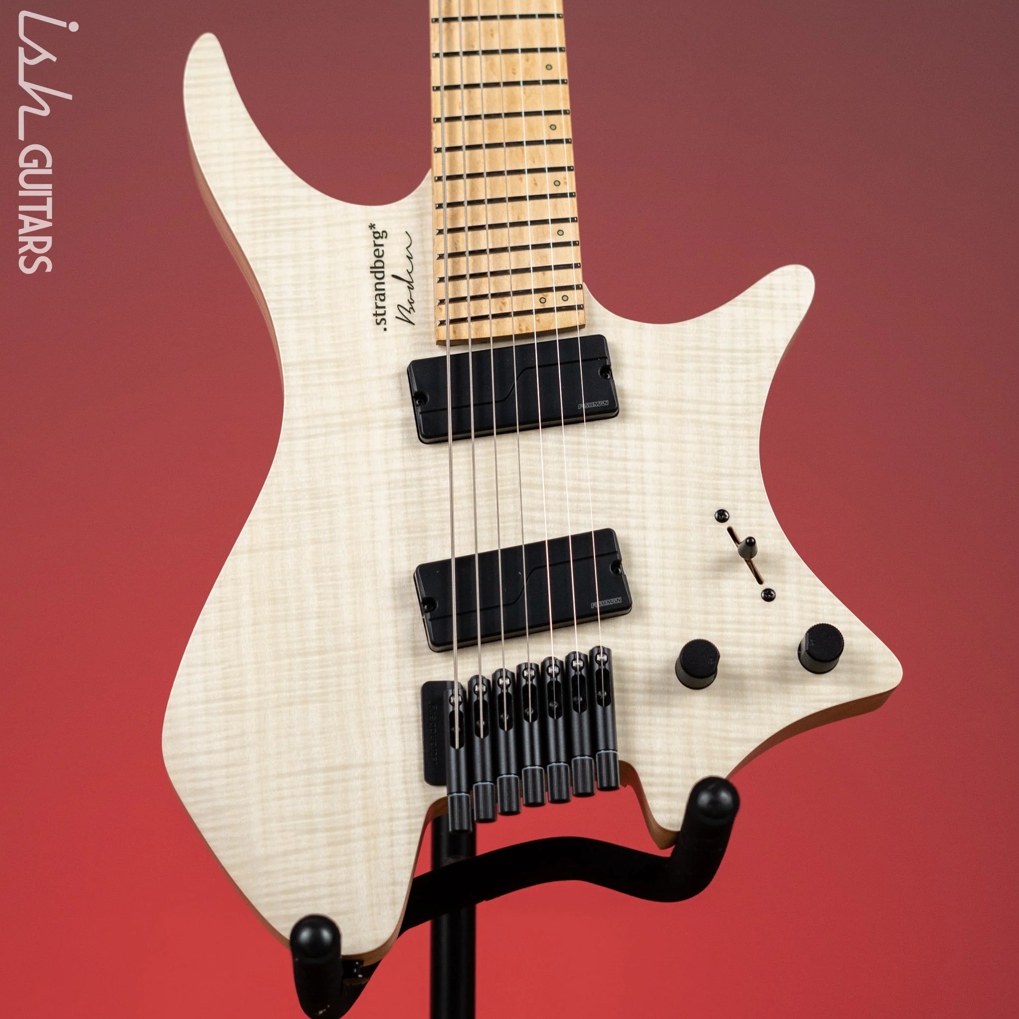 Strandberg Boden Original NX 7 Natural Flame Maple Demo