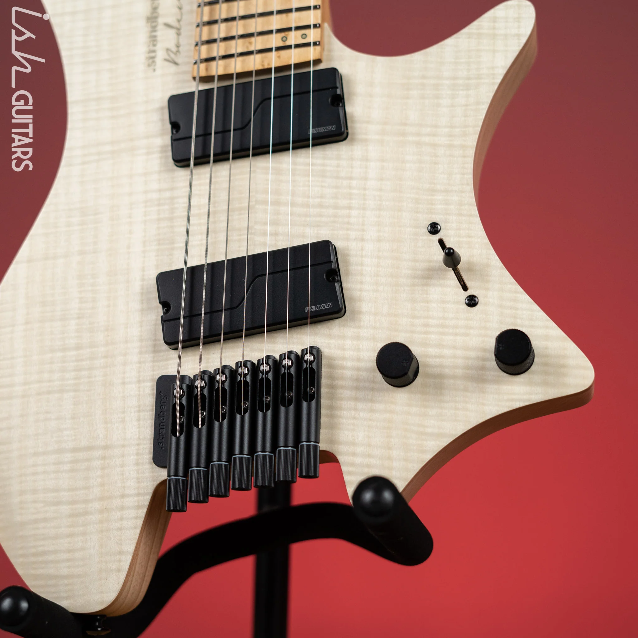Strandberg Boden Original NX 7 Natural Flame Maple Demo - Image 4