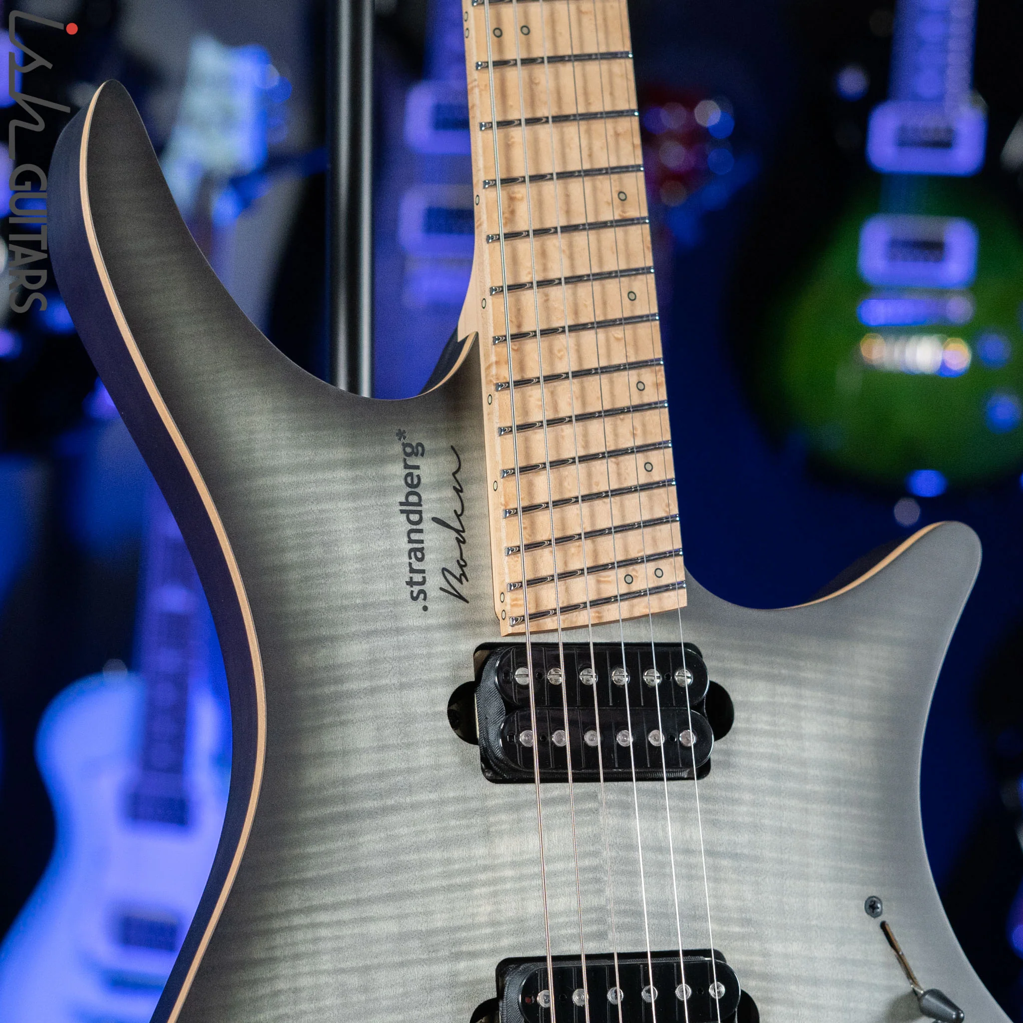 Strandberg Boden Original NX 6 Charcoal Black Multi-Scale Headless Guitar - Image 3