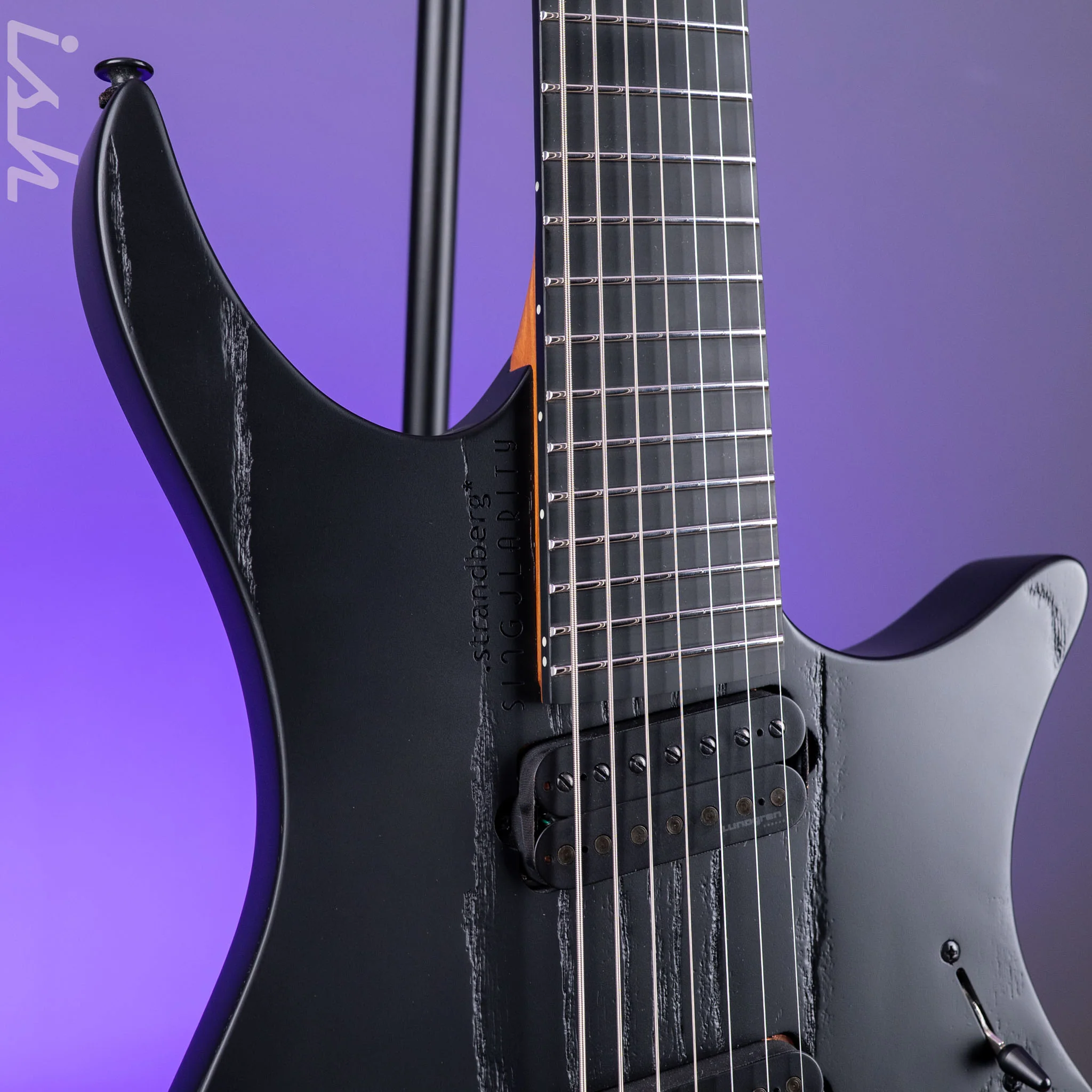 Strandberg Boden Singularity NX 7 Pitch Black Per Nilsson Signature - Image 4