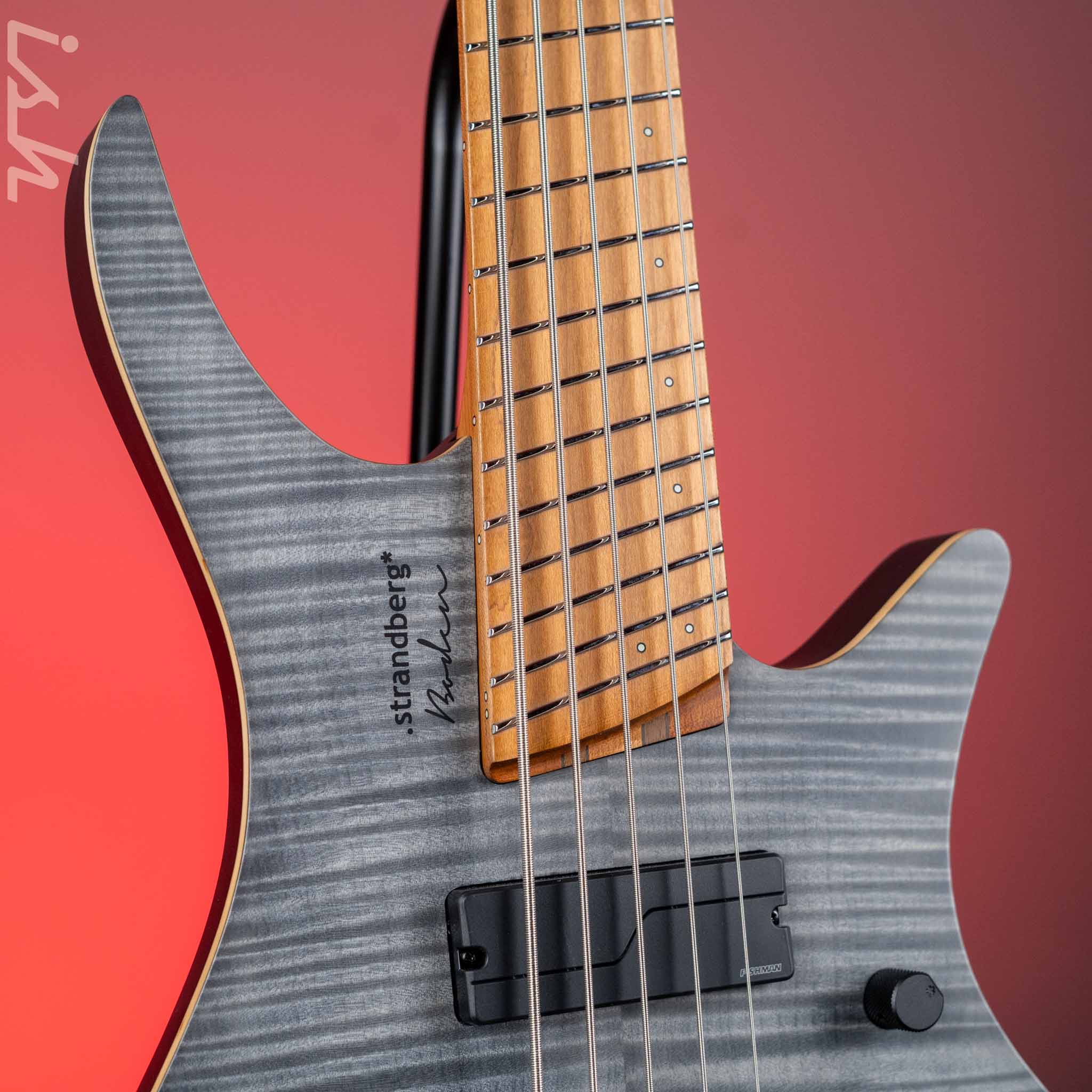 Strandberg Boden Standard 5-String Bass Charcoal - Image 3