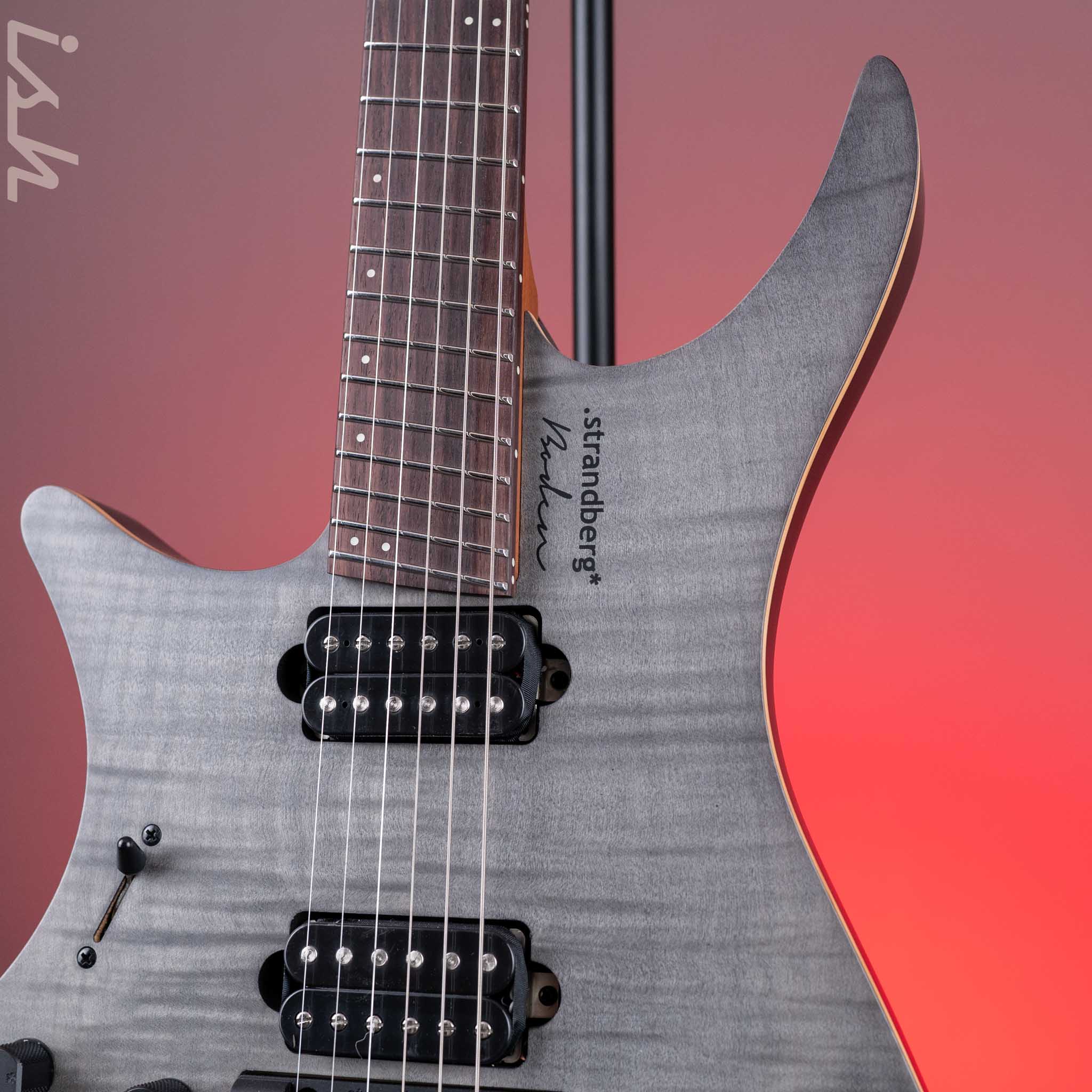 Strandberg Boden Standard NX 6 Lefty Tremolo Charcoal - Image 3