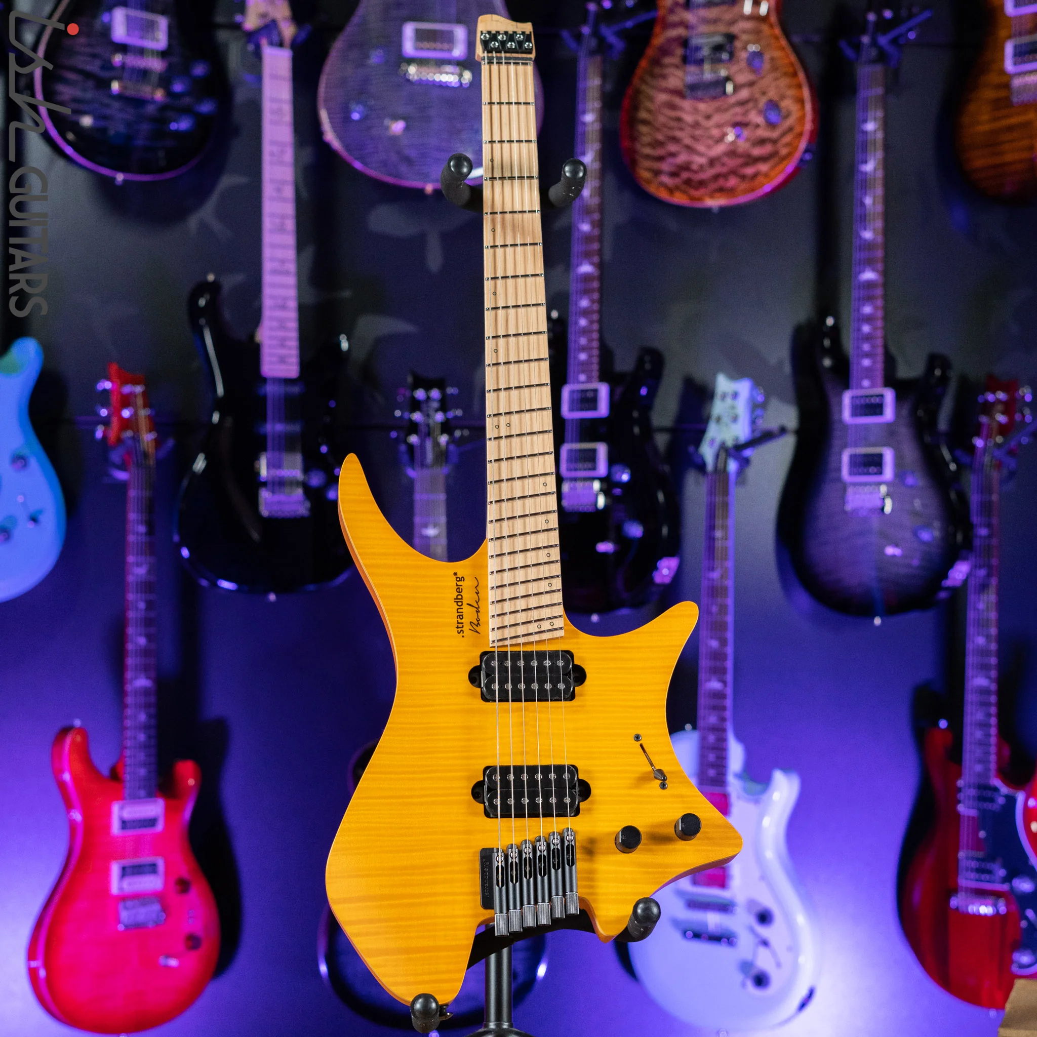 Strandberg Boden Standard NX 6 Multiscale Headless Guitar Amber - Image 2