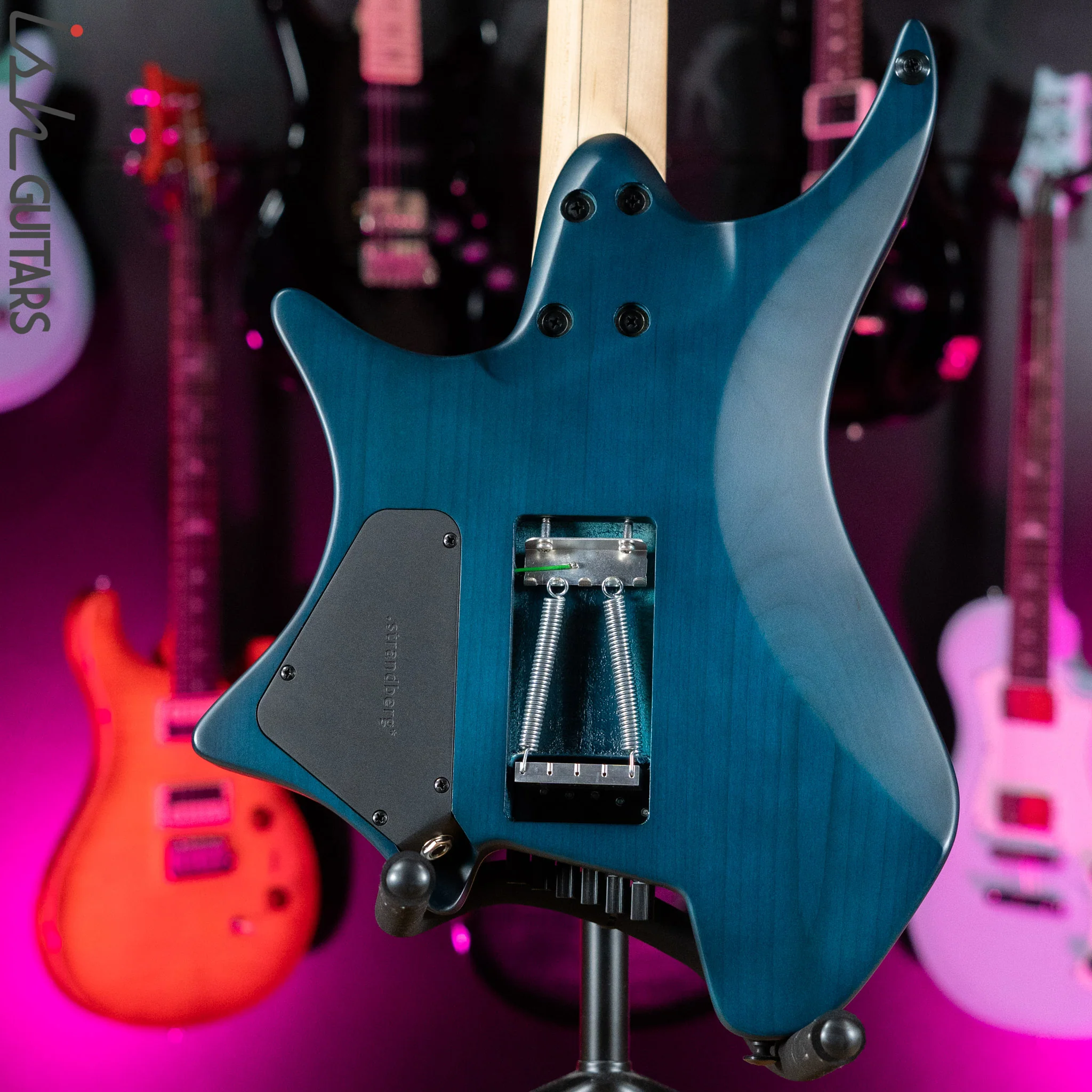 Strandberg Boden Standard NX 6 Multiscale Headless Guitar Tremolo Blue - Image 7