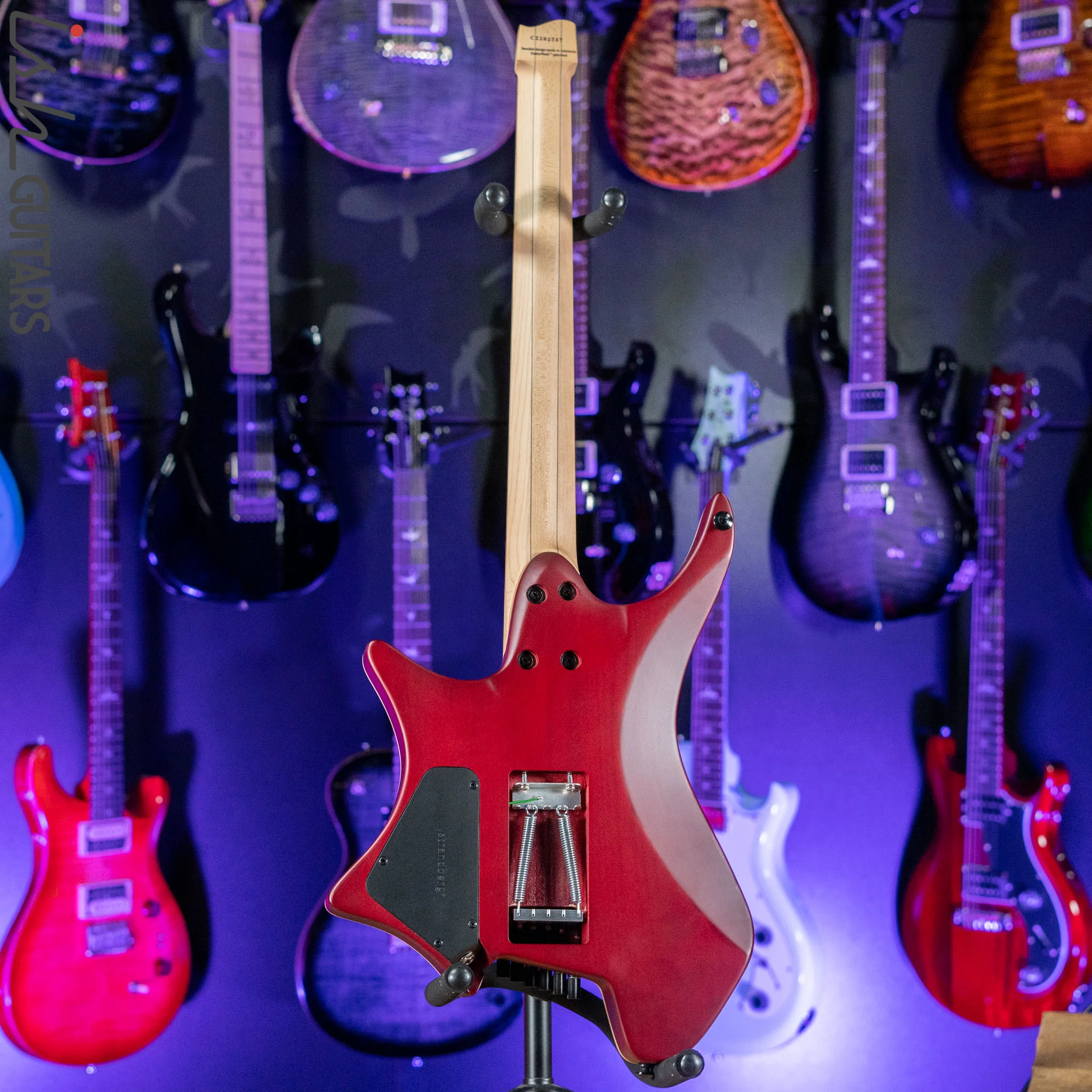 Strandberg Boden Standard NX 6 Multiscale Headless Guitar Tremolo Red - Image 6
