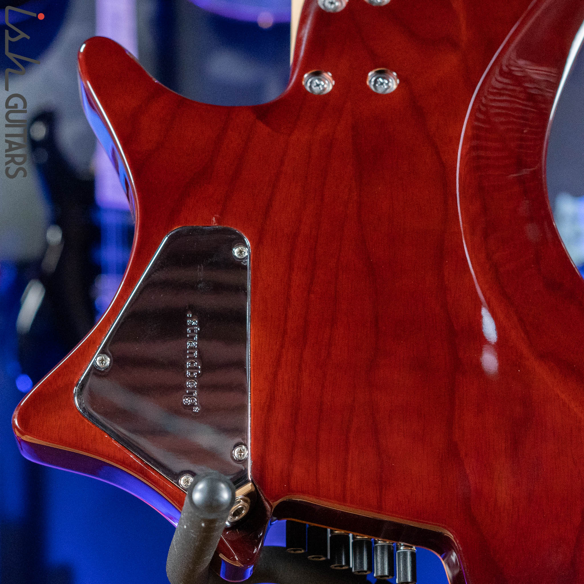 Strandberg Salen Deluxe NX 6 Multiscale Headless Guitar Vintage Burst Gloss - Image 9