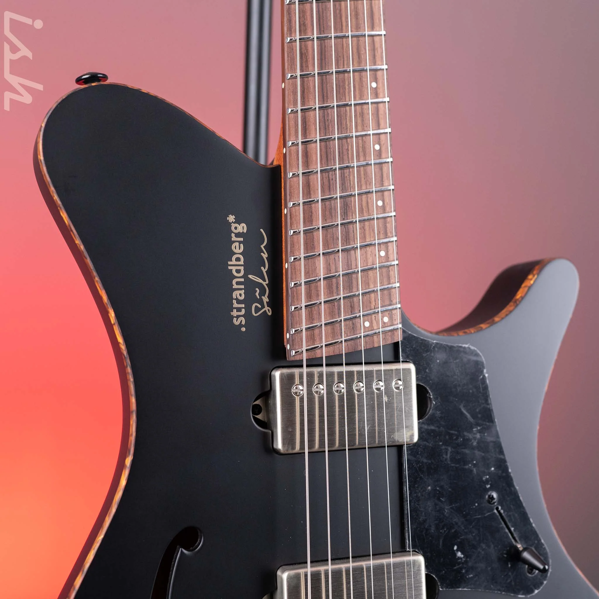 Strandberg Sälen Jazz NX 6 Black Demo - Image 3