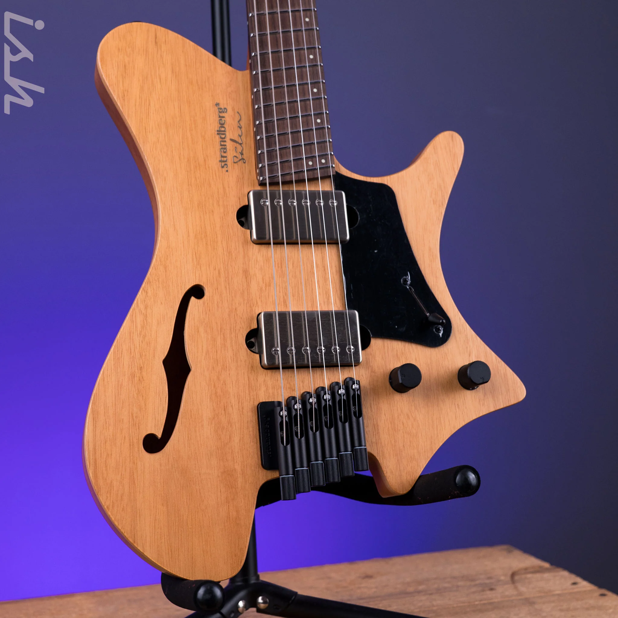Strandberg Sälen Jazz NX 6 Electric Guitar Natural Demo