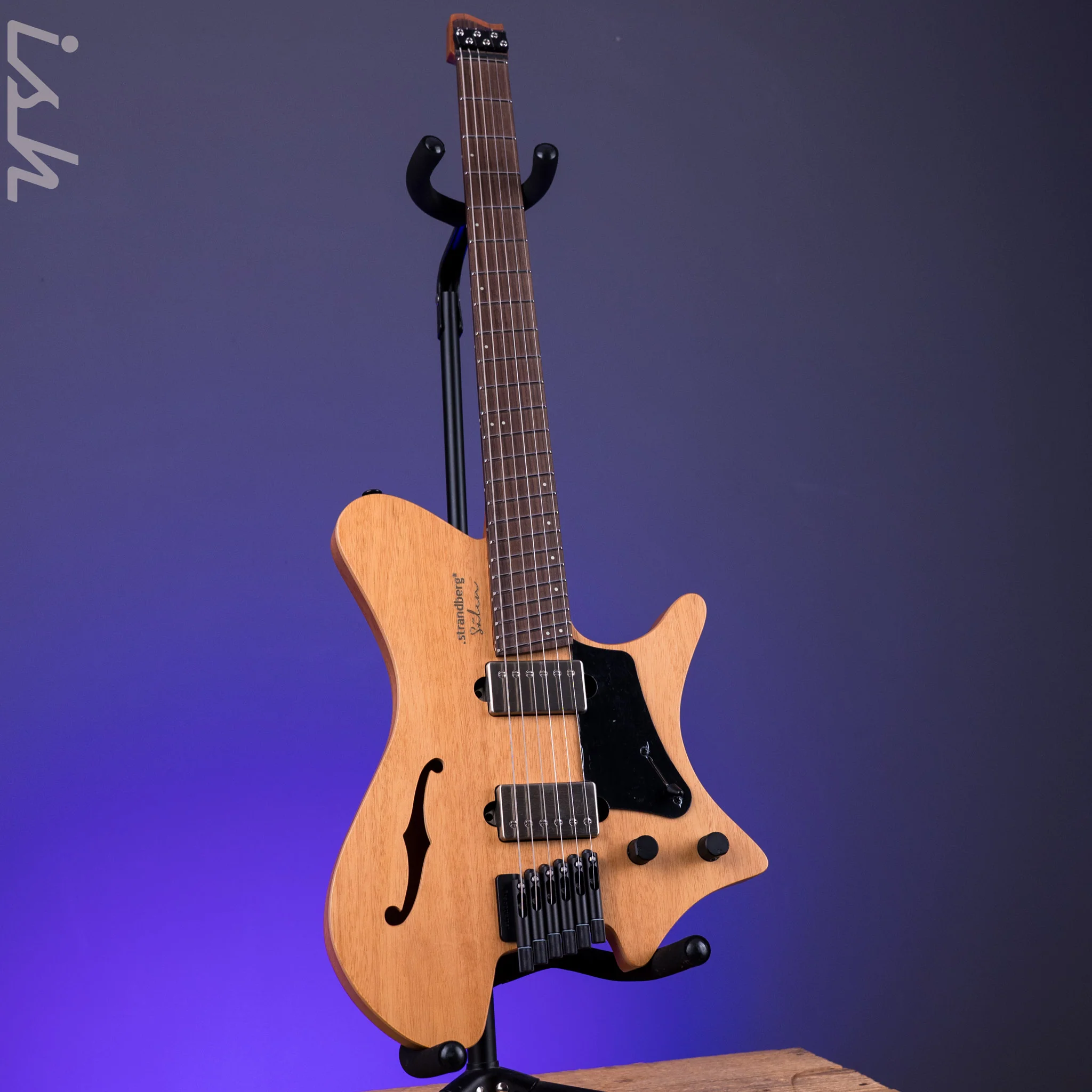 Strandberg Sälen Jazz NX 6 Electric Guitar Natural Demo - Image 2