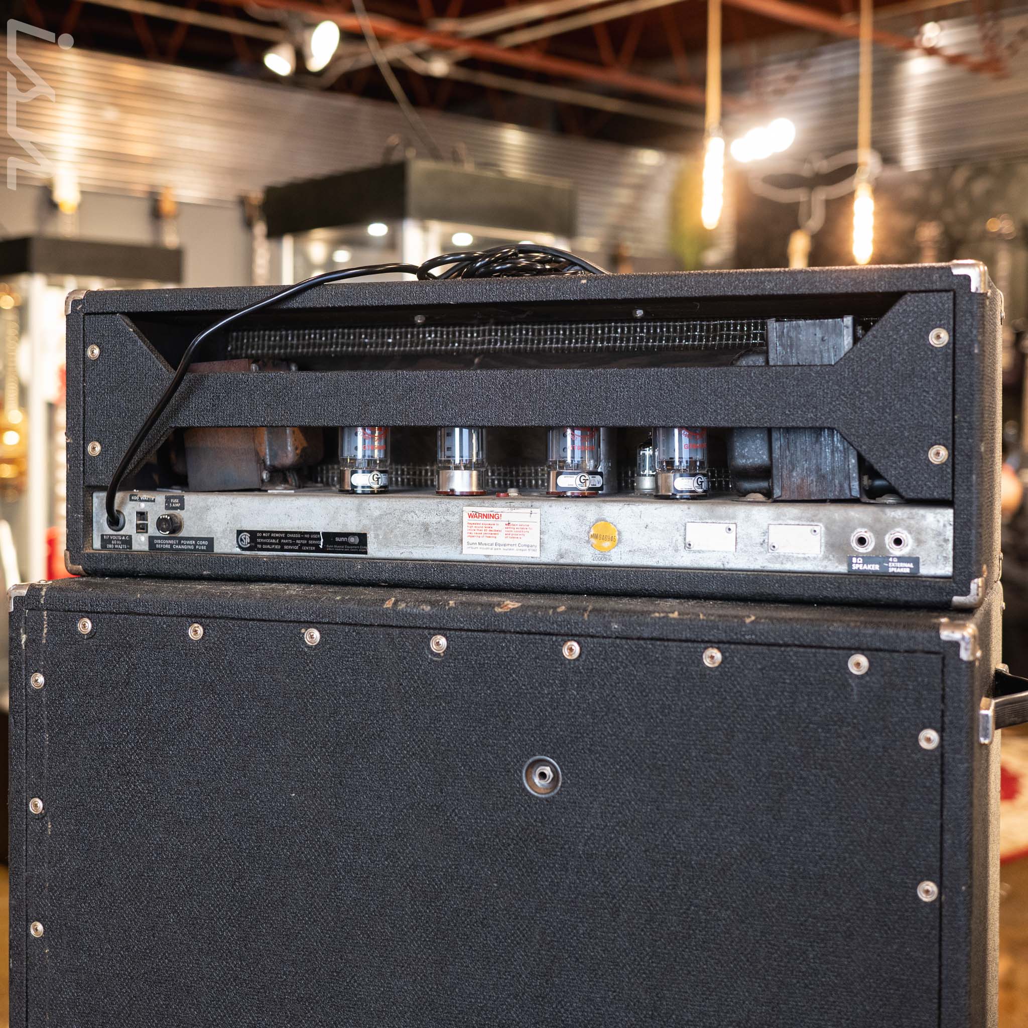 Sunn 2000s Bass Amp Head & Sunn Bass Cabinet - Image 13