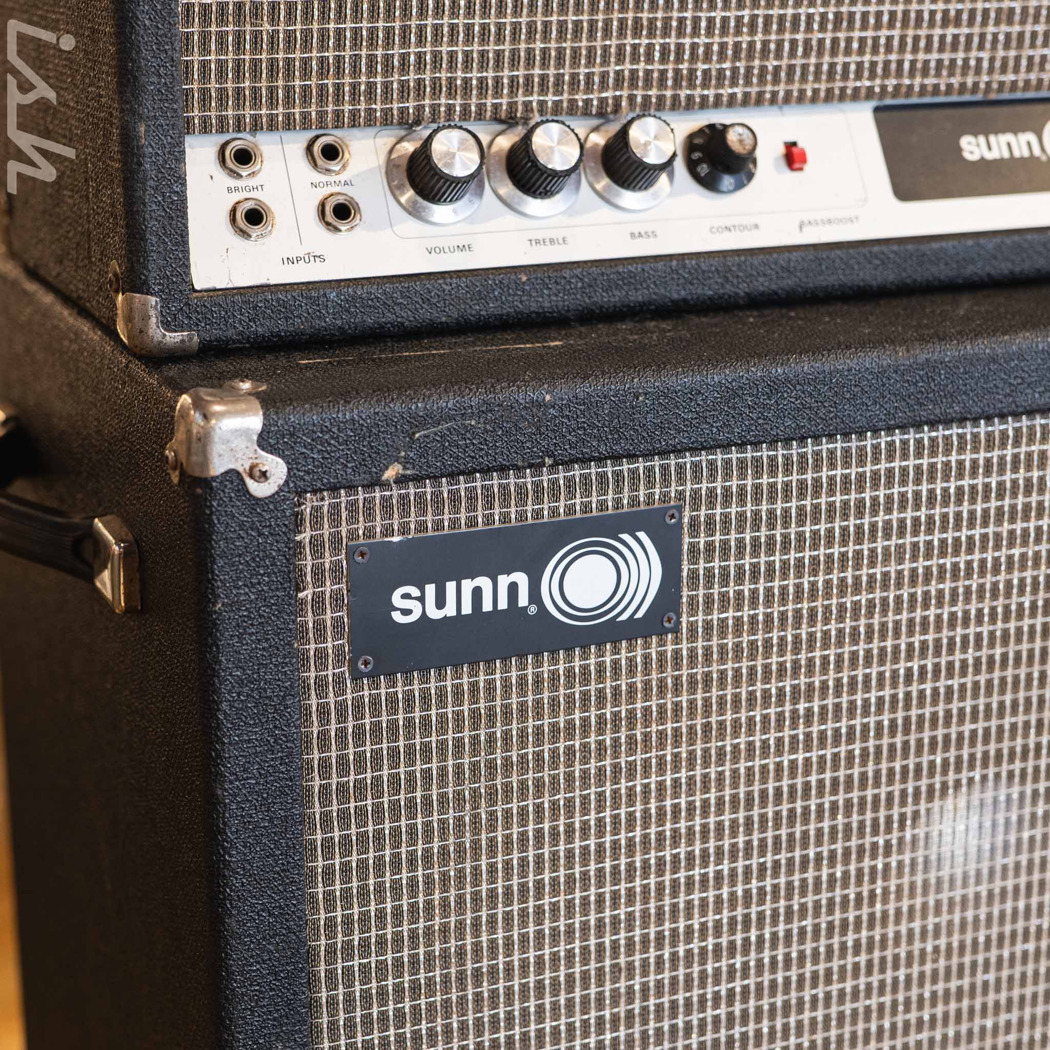 Sunn 2000s Bass Amp Head & Sunn Bass Cabinet - Image 7