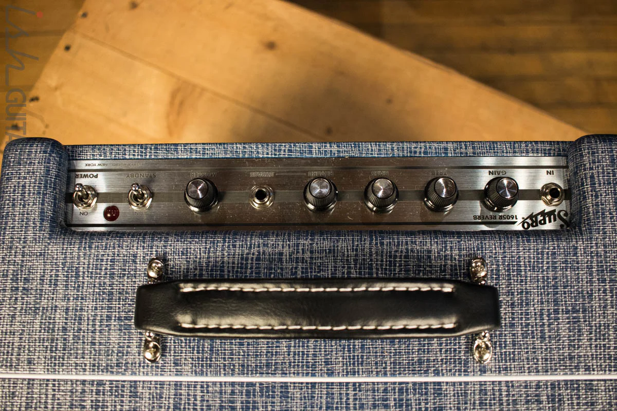 Supro 1605R Reverb 5W 1x8 Tube Guitar Combo Amp MINT - Image 4