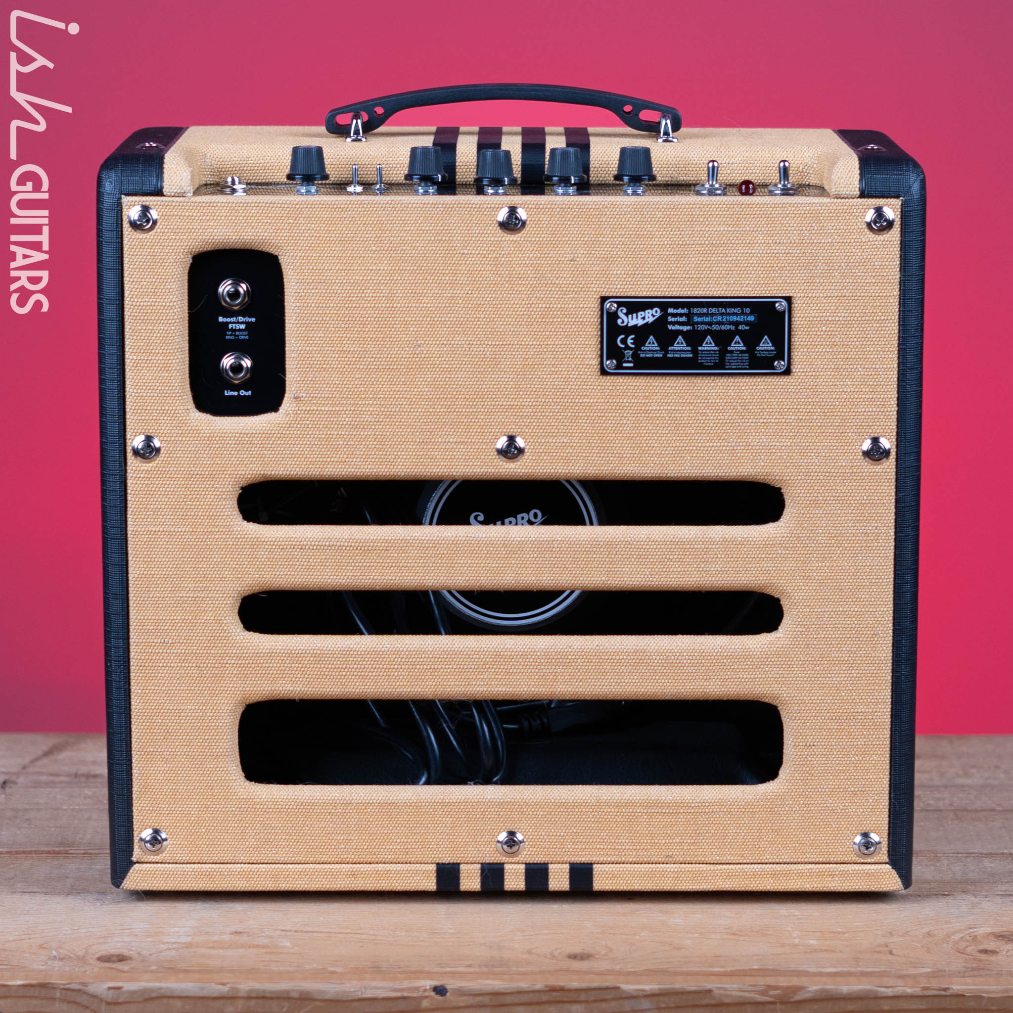 Supro Delta King 10 DK10 1x10" 5W Tube Combo Amp Tweed - Image 5