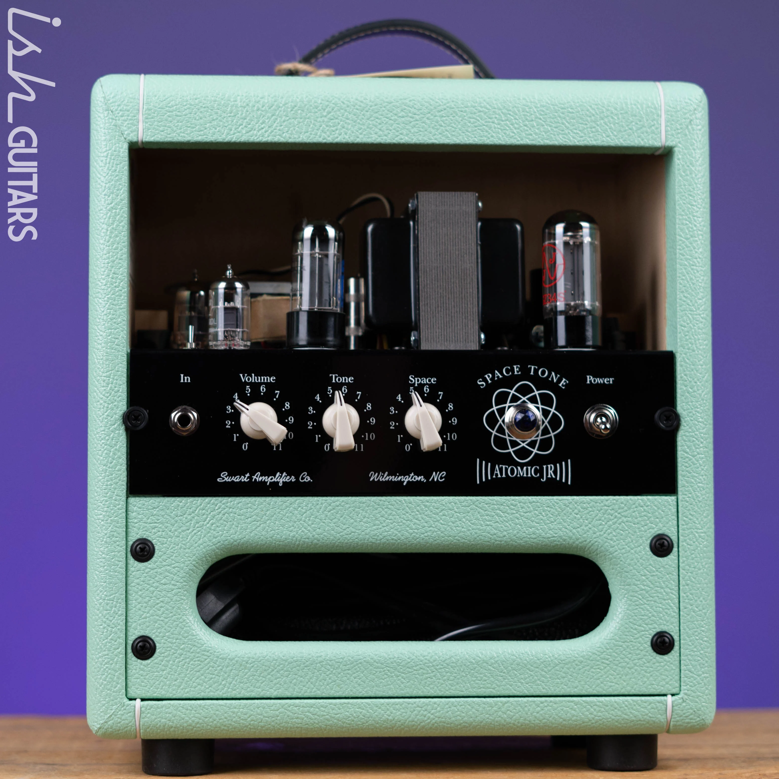 Swart Space Tone Atomic Jr. Guitar Amplifier Seafoam Green - Image 7