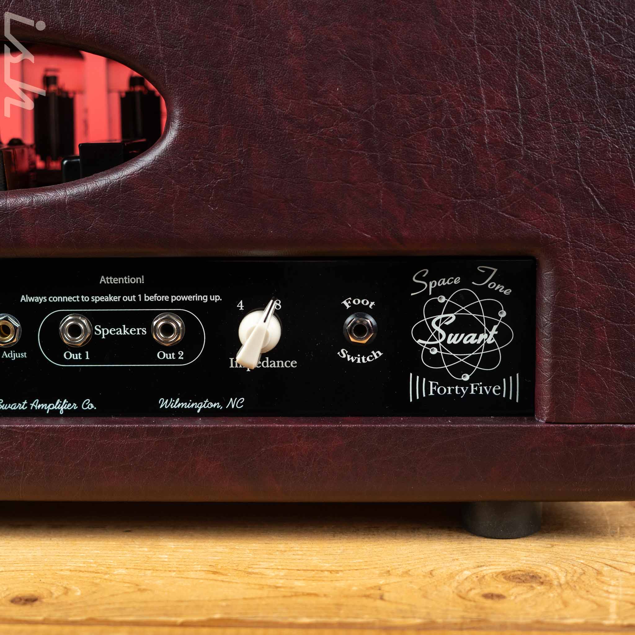 Swart Space Tone ST-45 45W Guitar Amp Head Wine Taurus - Image 10