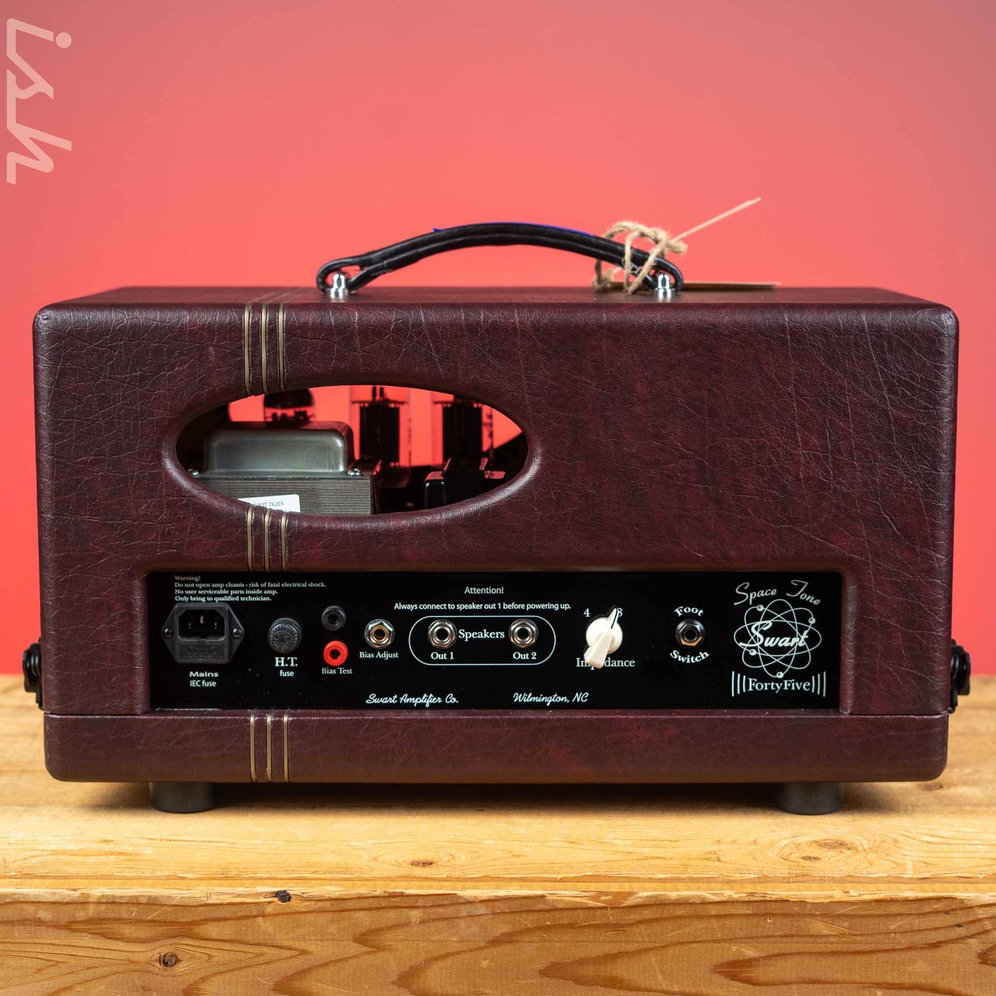 Swart Space Tone ST-45 45W Guitar Amp Head Wine Taurus - Image 9