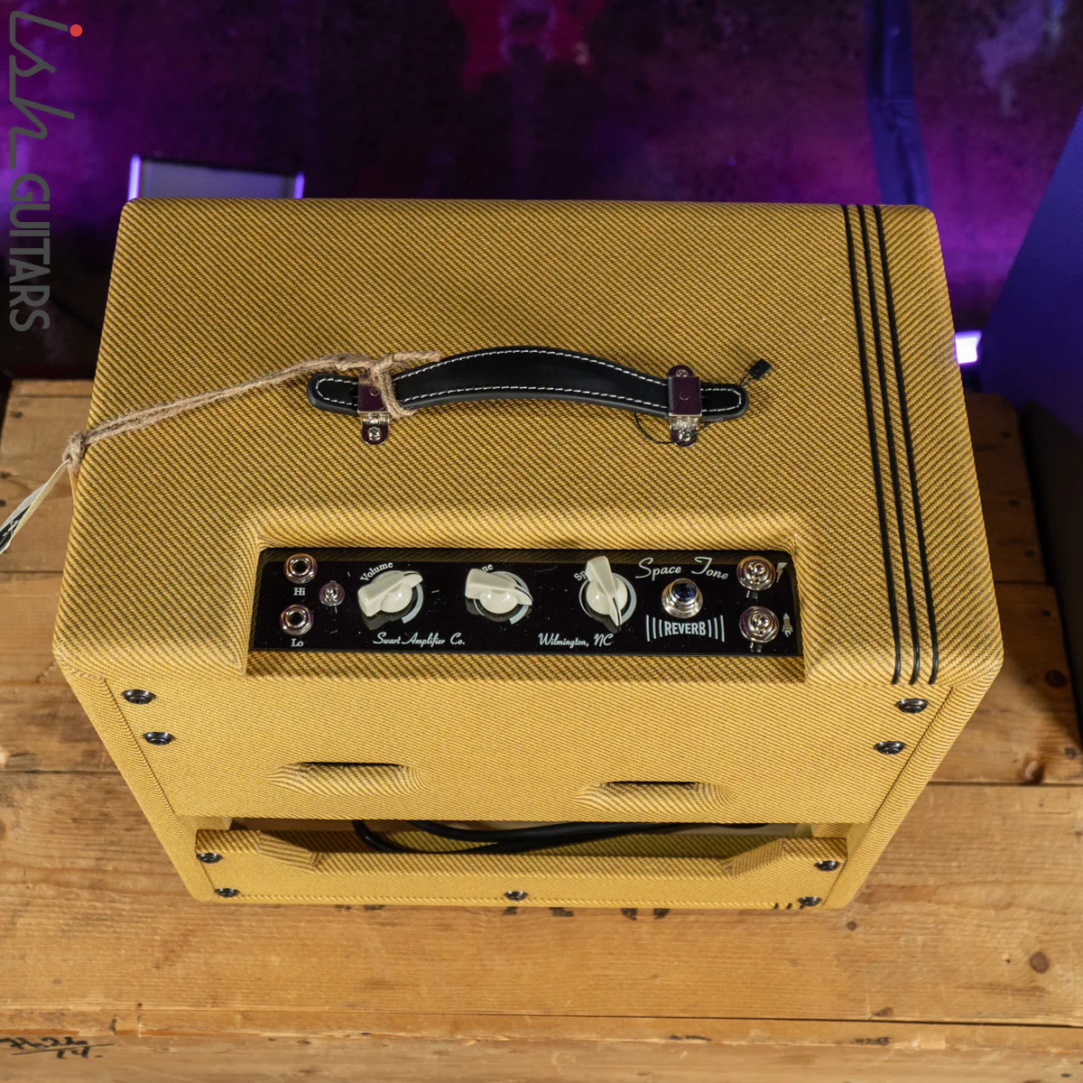 Swart STR-Tweed Space Tone Reverb Tweed Guitar Amplifier - Image 3