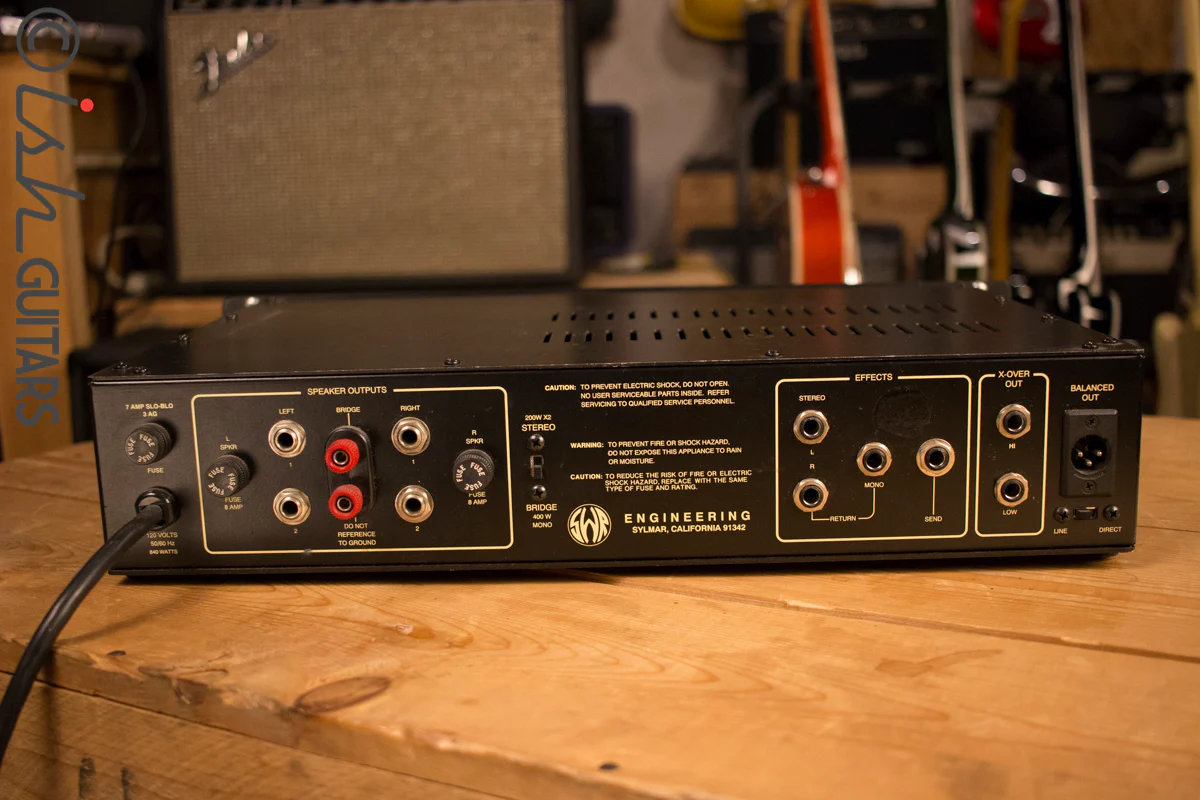 SWR Engineering SM-400 Bass Amp - Image 4