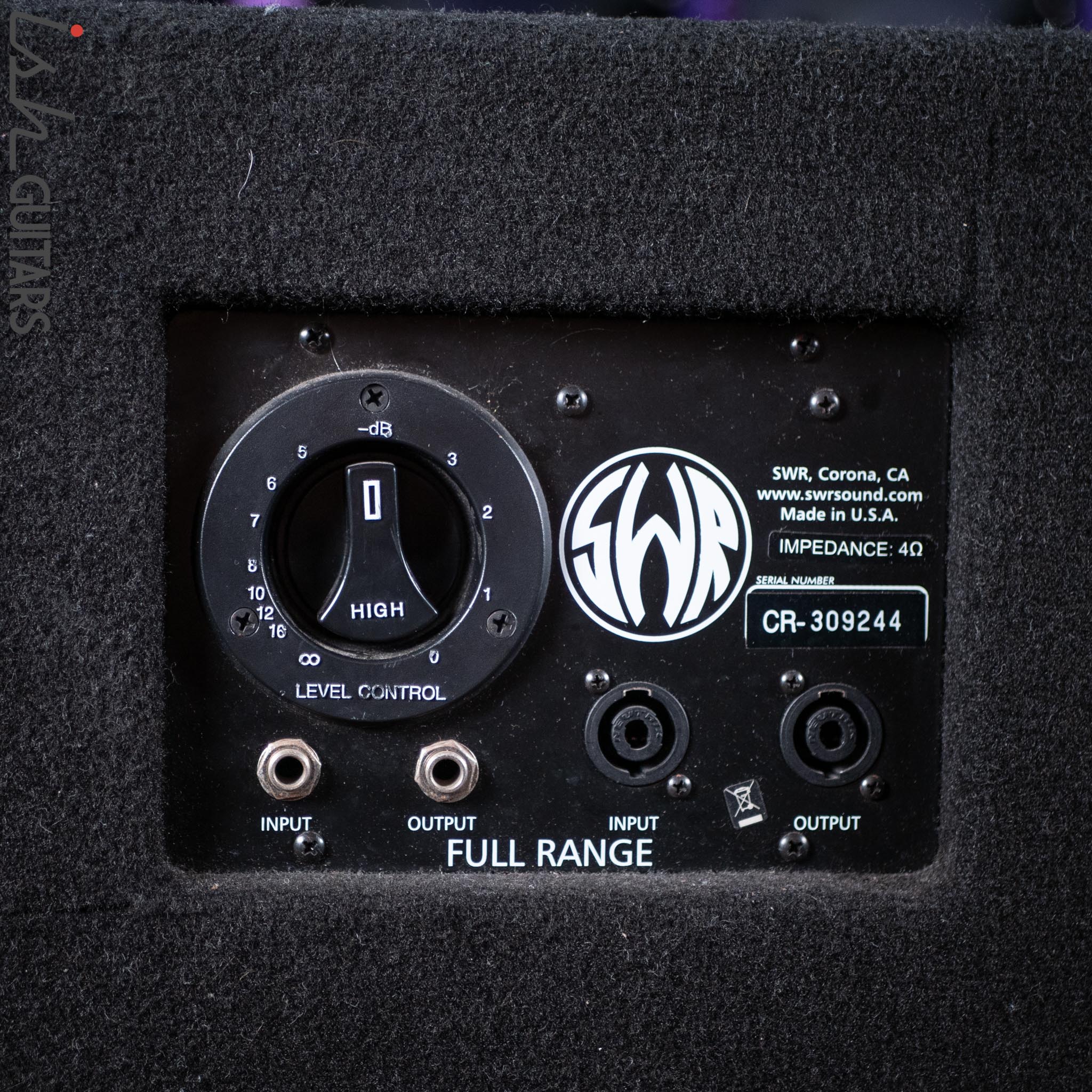 SWR Goliath Jr III 4 Ohm Bass Cabinet Black/Chrome - Image 8