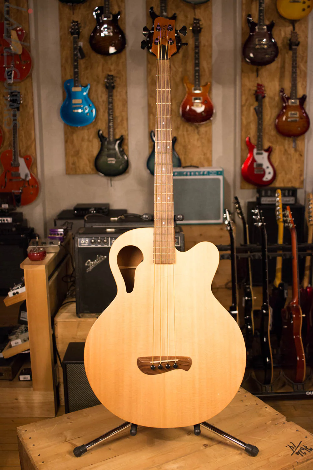 Tacoma Thunderchief CB10C Acoustic Bass with Electronics - Image 2