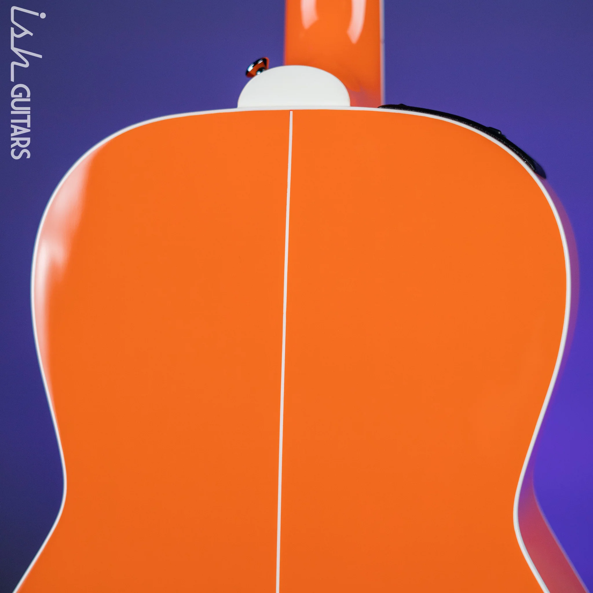 Takamine CP3NY New Yorker Acoustic-Electric Guitar Gloss Orange - Image 10
