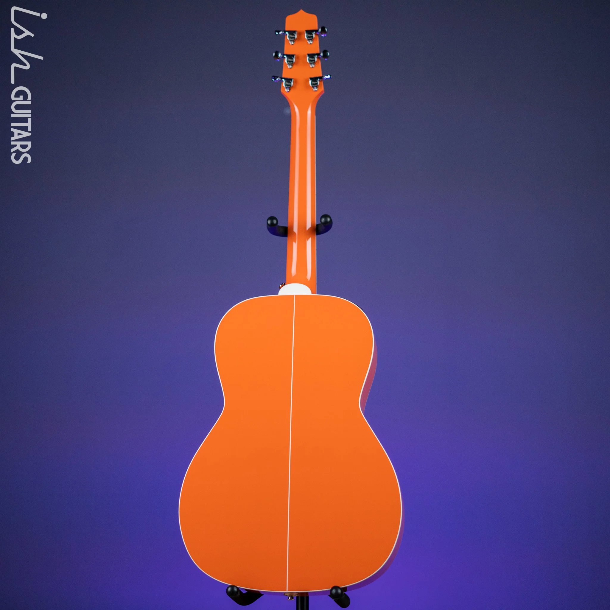 Takamine CP3NY New Yorker Acoustic-Electric Guitar Gloss Orange - Image 8