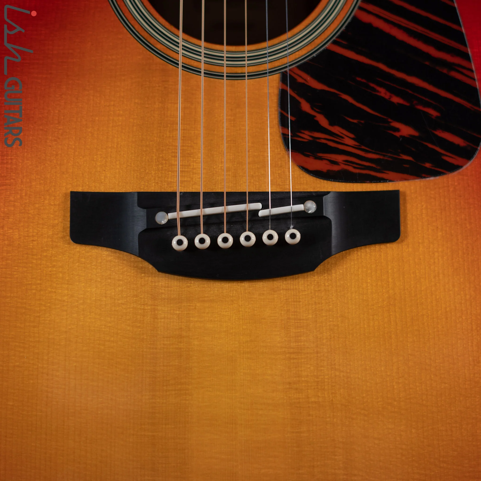 Takamine CP6SSDC Singlecut Dreadnought Gloss Cherry Sunburst Demo - Image 6