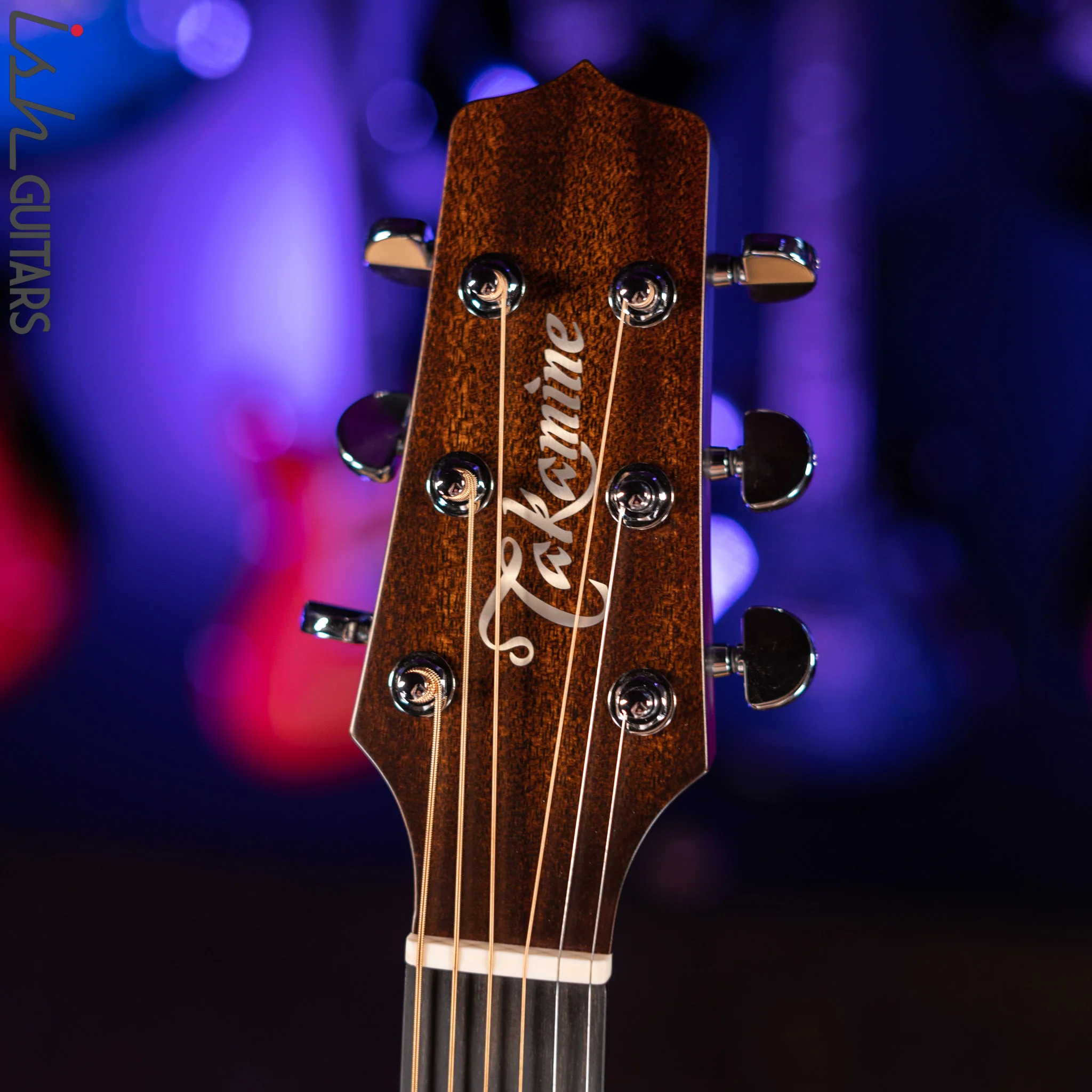 Takamine CP771MCSB Acoustic Electric Guitar Shadow Burst Satin - Image 6