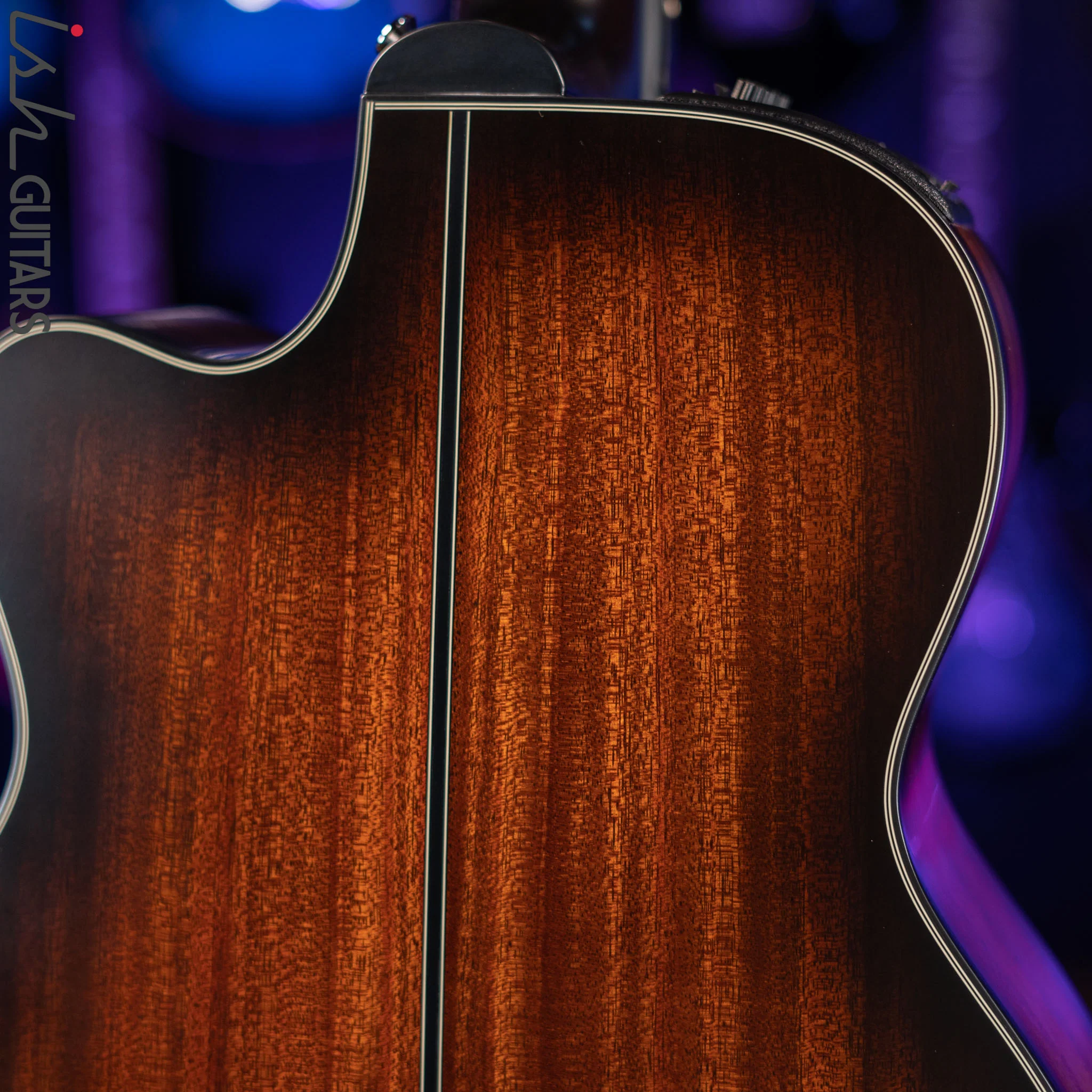 Takamine CP771MCSB Acoustic Electric Guitar Shadow Burst Satin - Image 9