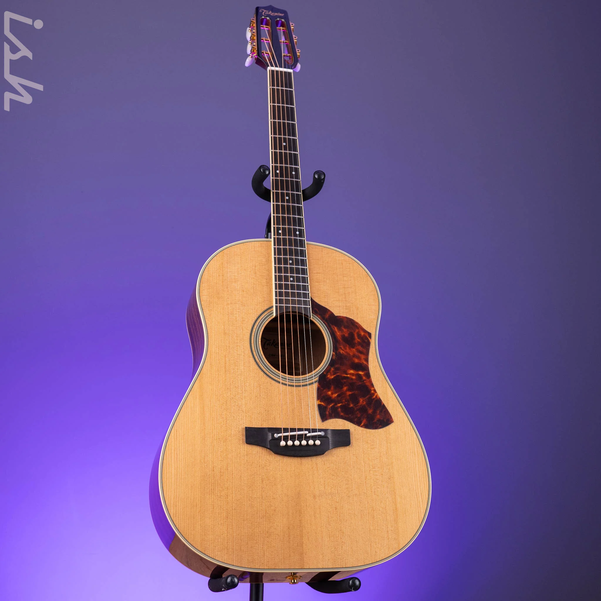 Takamine CRN-TS1 Slope Shoulder Dreadnought Acoustic-Electric Guitar Demo - Image 2