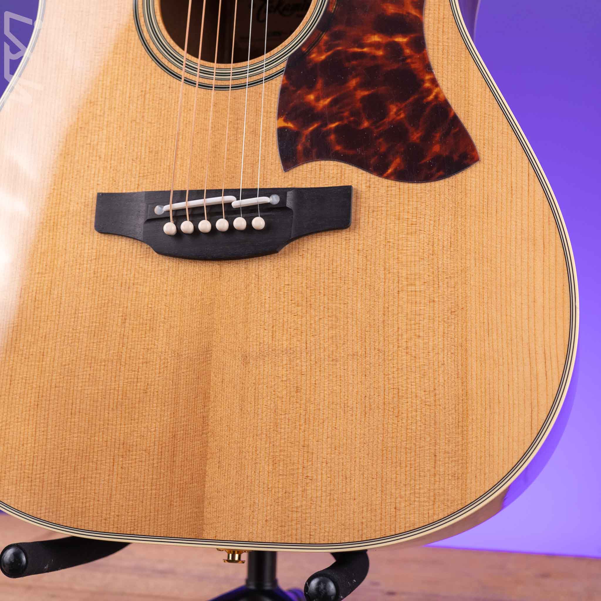 Takamine CRN-TS1 Slope Shoulder Dreadnought Acoustic-Electric Guitar Demo - Image 4