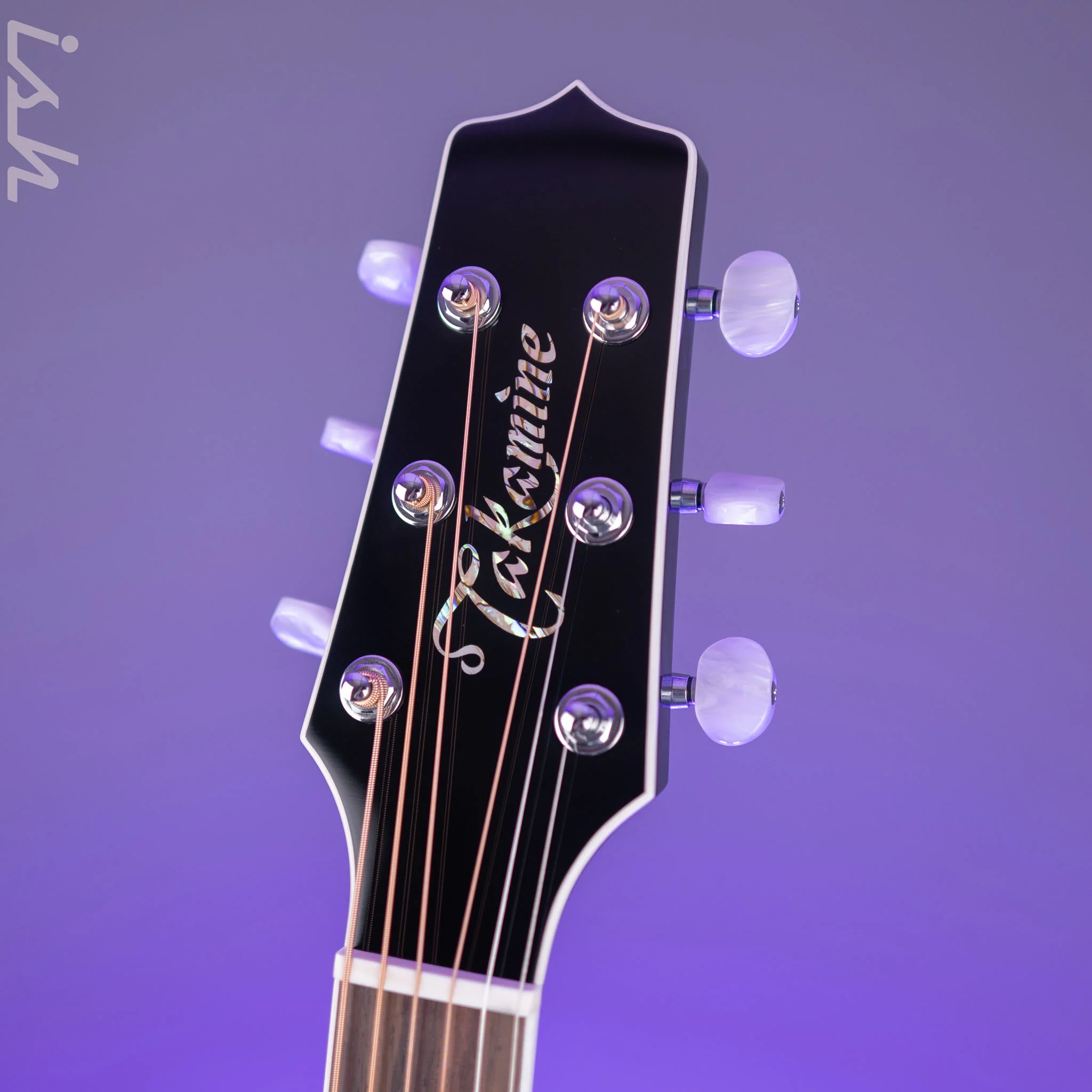 Takamine EF341DX Acoustic-Electric Guitar Black Demo - Image 5