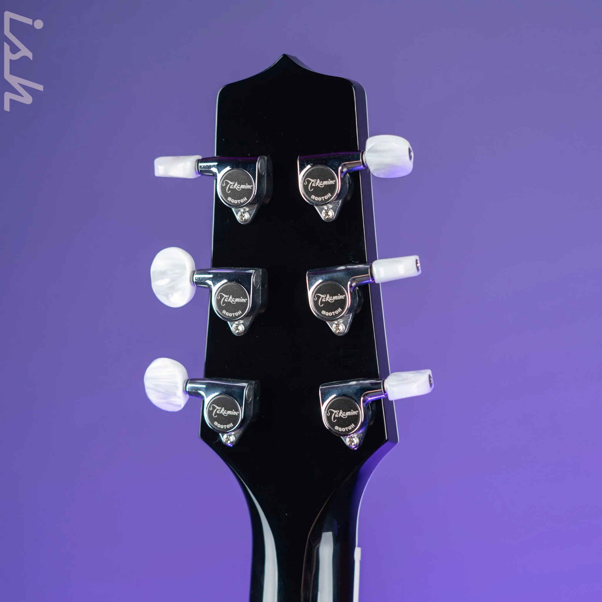 Takamine EF341DX Acoustic-Electric Guitar Black Demo - Image 10