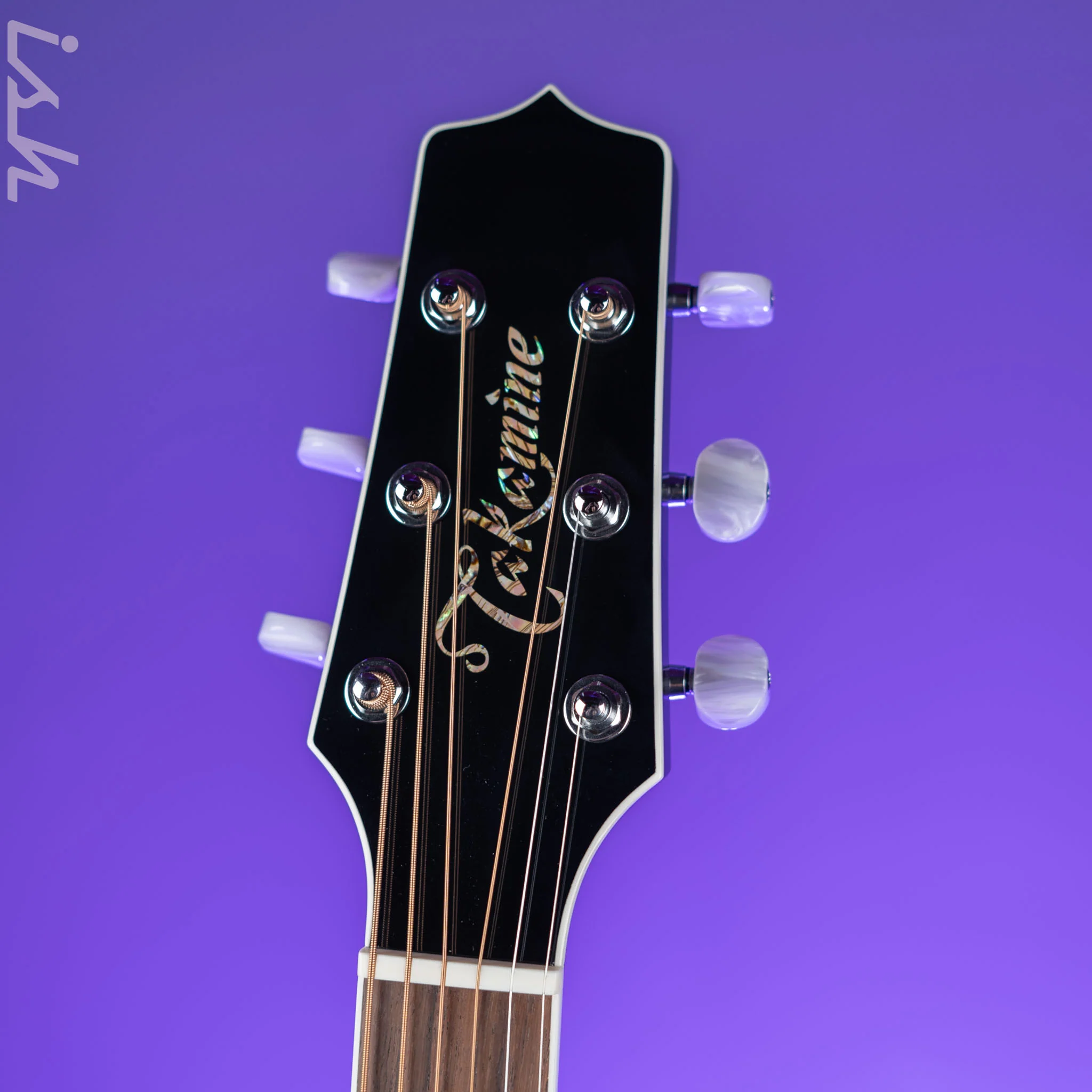 Takamine EF341DX Acoustic-Electric Guitar Black Demo - Image 5